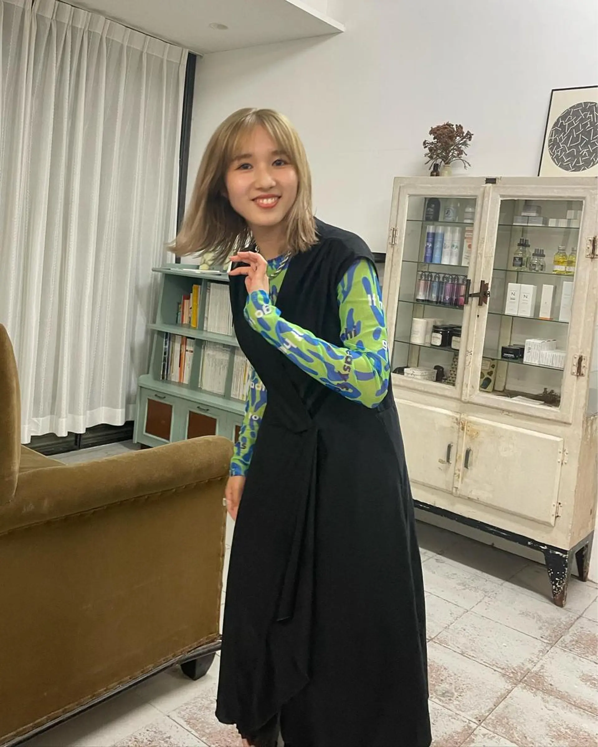 カラー ヘアカラー Lolonois梅田 澤田　葵のヘアスタイル