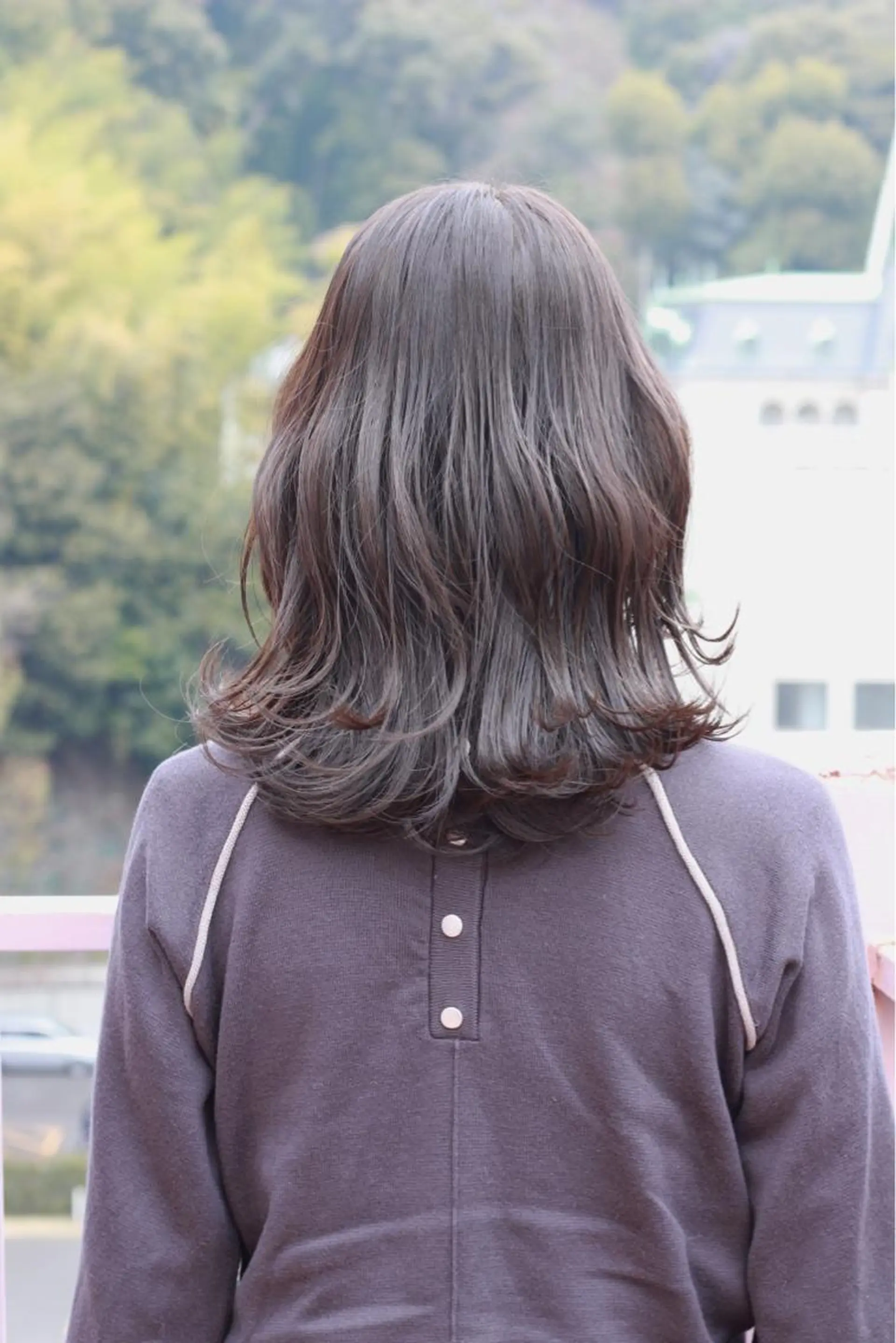 ミディアム カラー ベージュカラー ブルーカラー ヘアカラー Viage （ビアージュ）のヘアスタイル