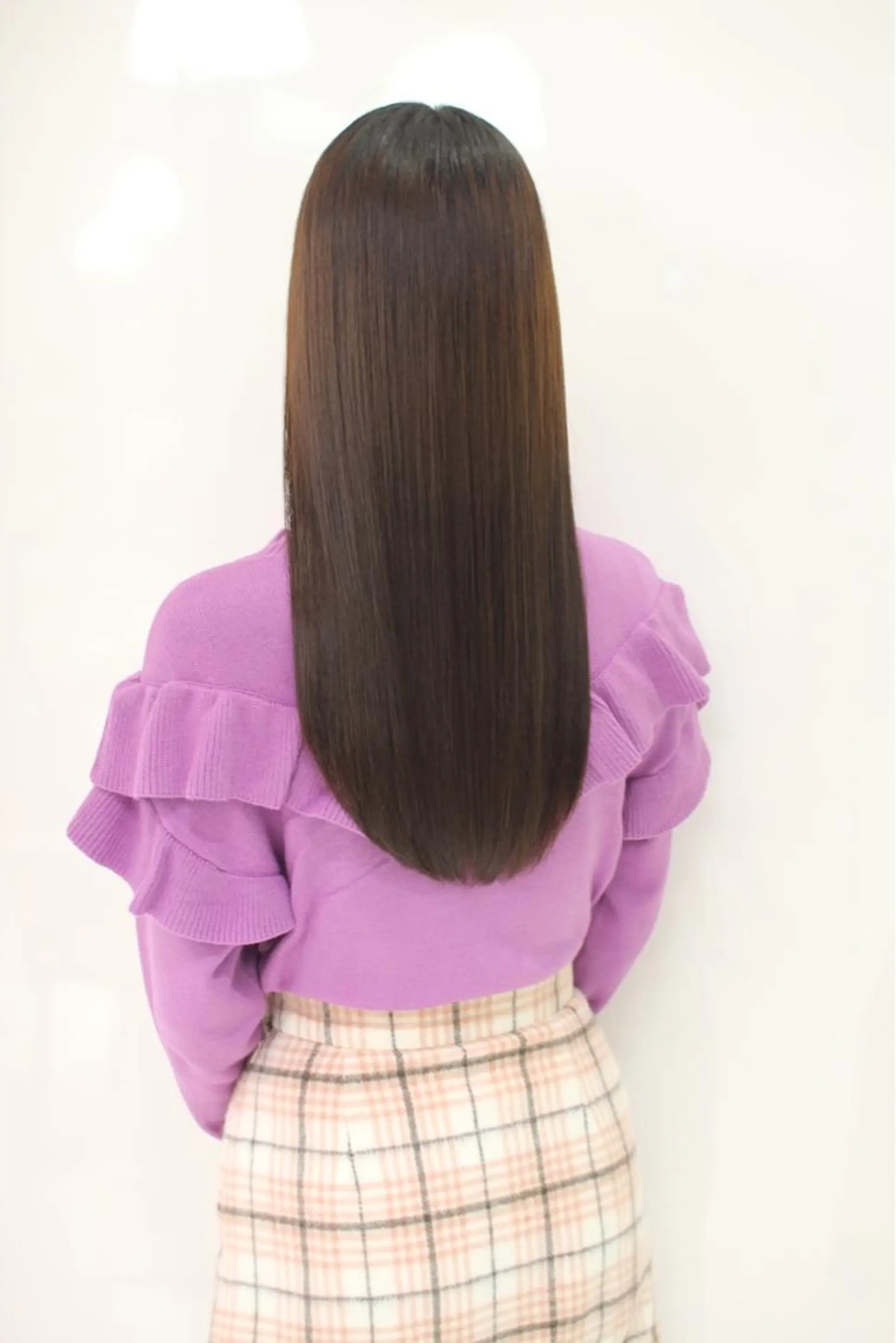 ロング 髪質改善 トリートメント due(ドゥーエ）所属・onishi yoshinaoのヘアスタイル