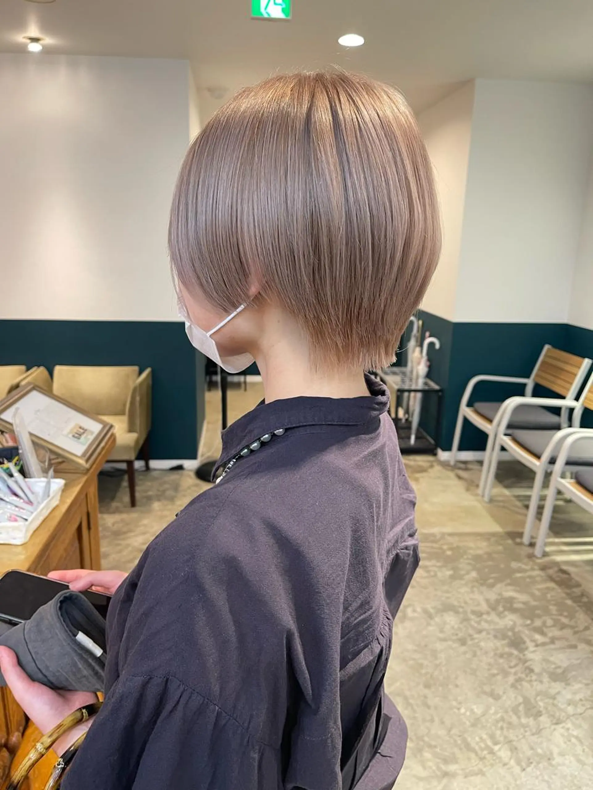 ショート ヘアカラー 中村瑞貴 ＊hairbraceのヘアスタイル