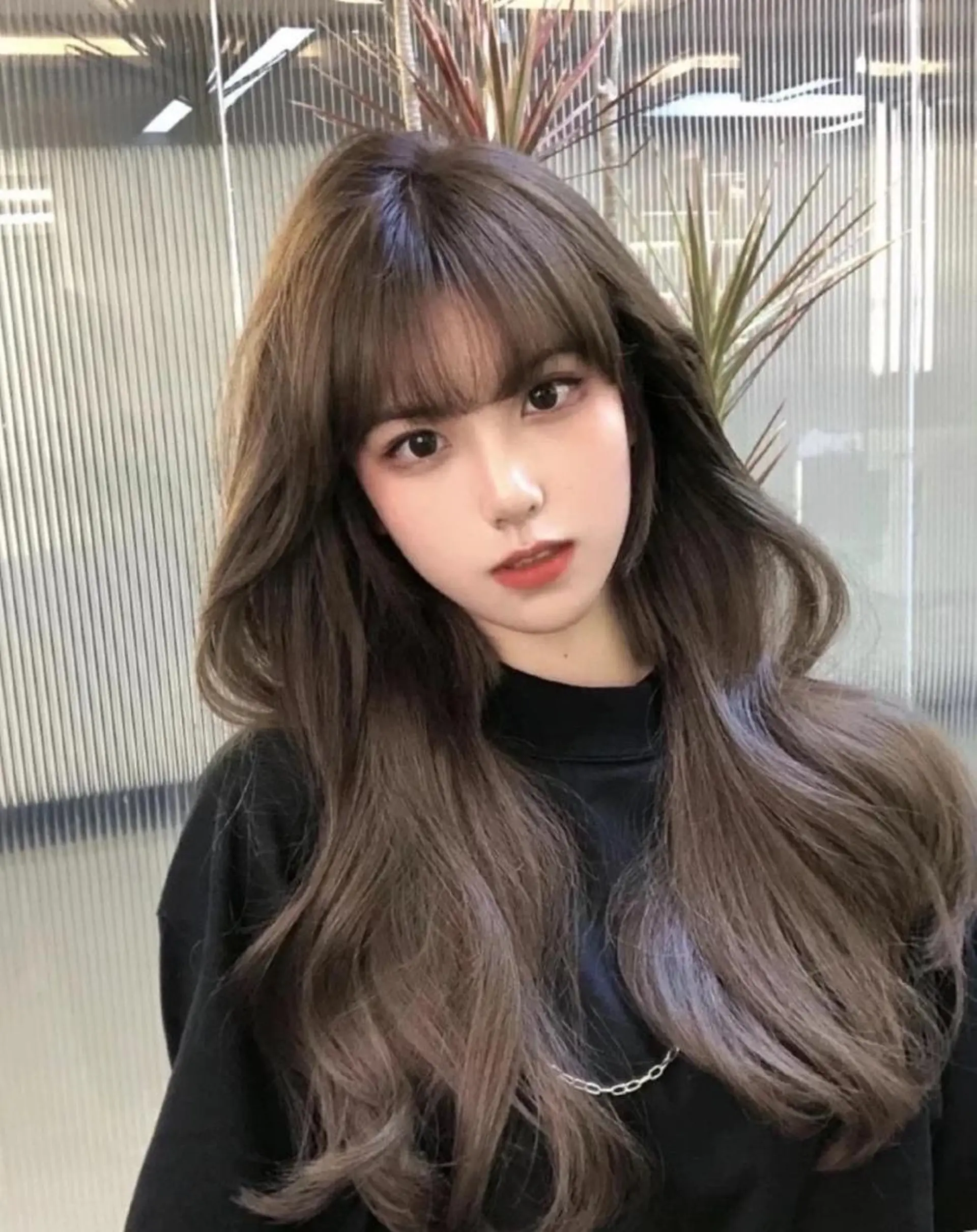 ロング ボブ くびれヘア ハイライト 学生 髪質改善 志木駅1分☆髪質改善 ミニモ限定特別割引✨のヘアスタイル