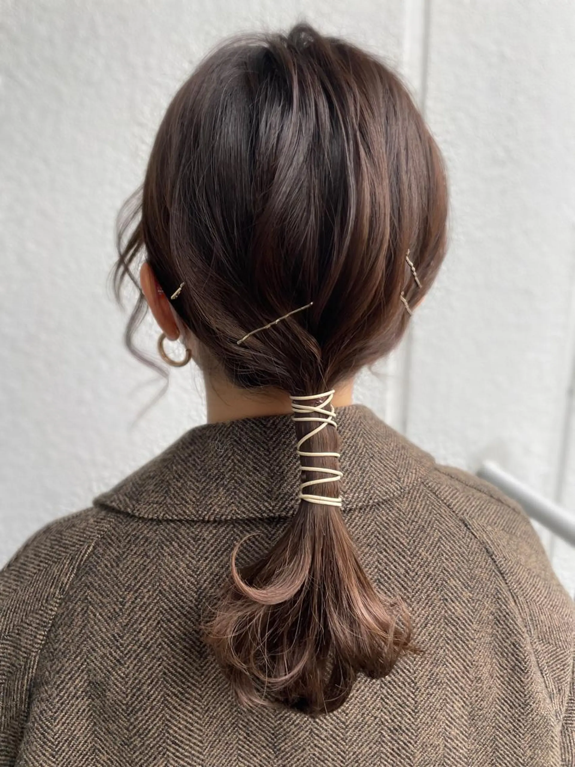 セミロング ヘアセット 【カメレオン】 上村 祥子のヘアスタイル