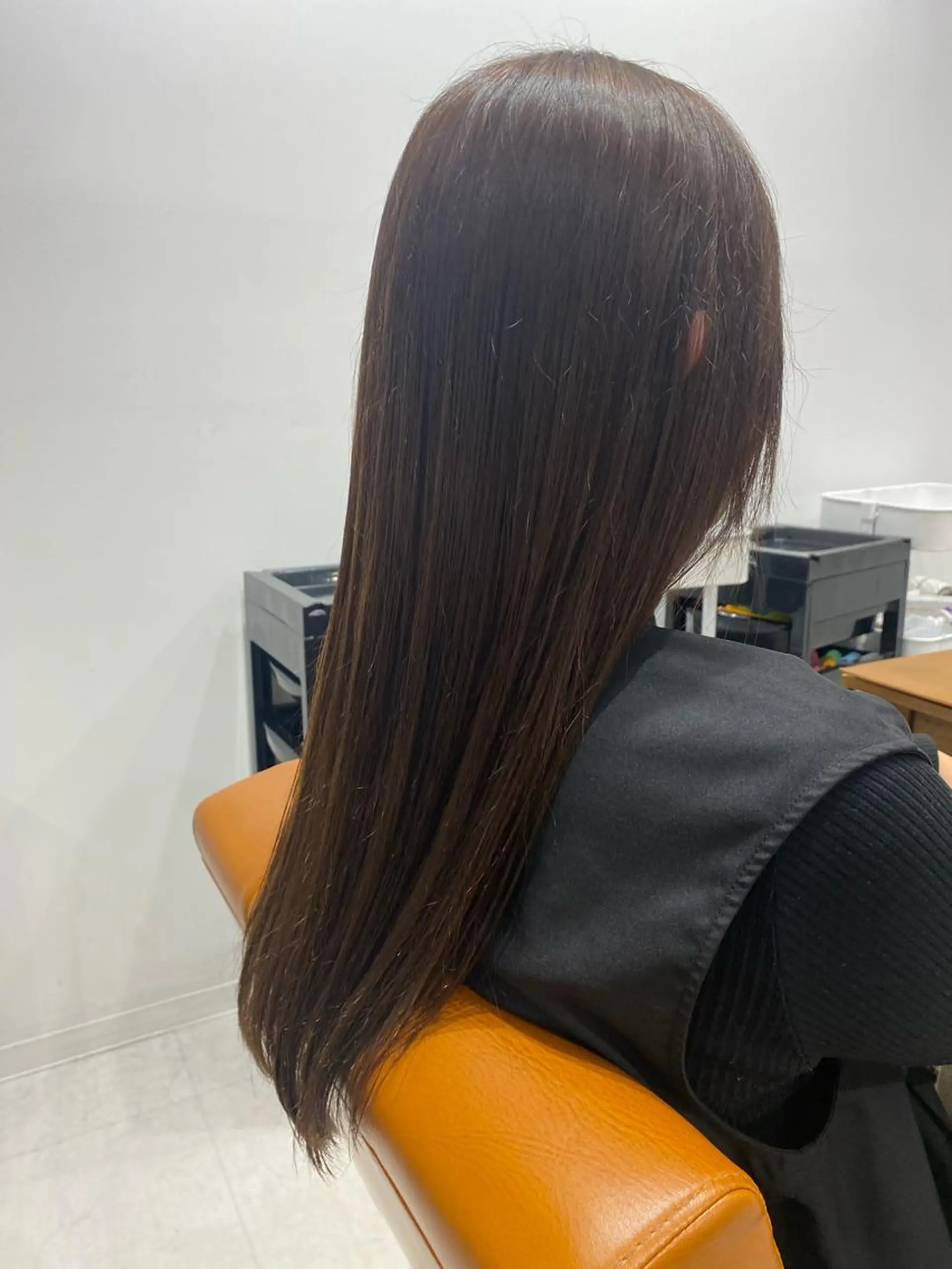 ロング カラー 山﨑 燦人のヘアスタイル