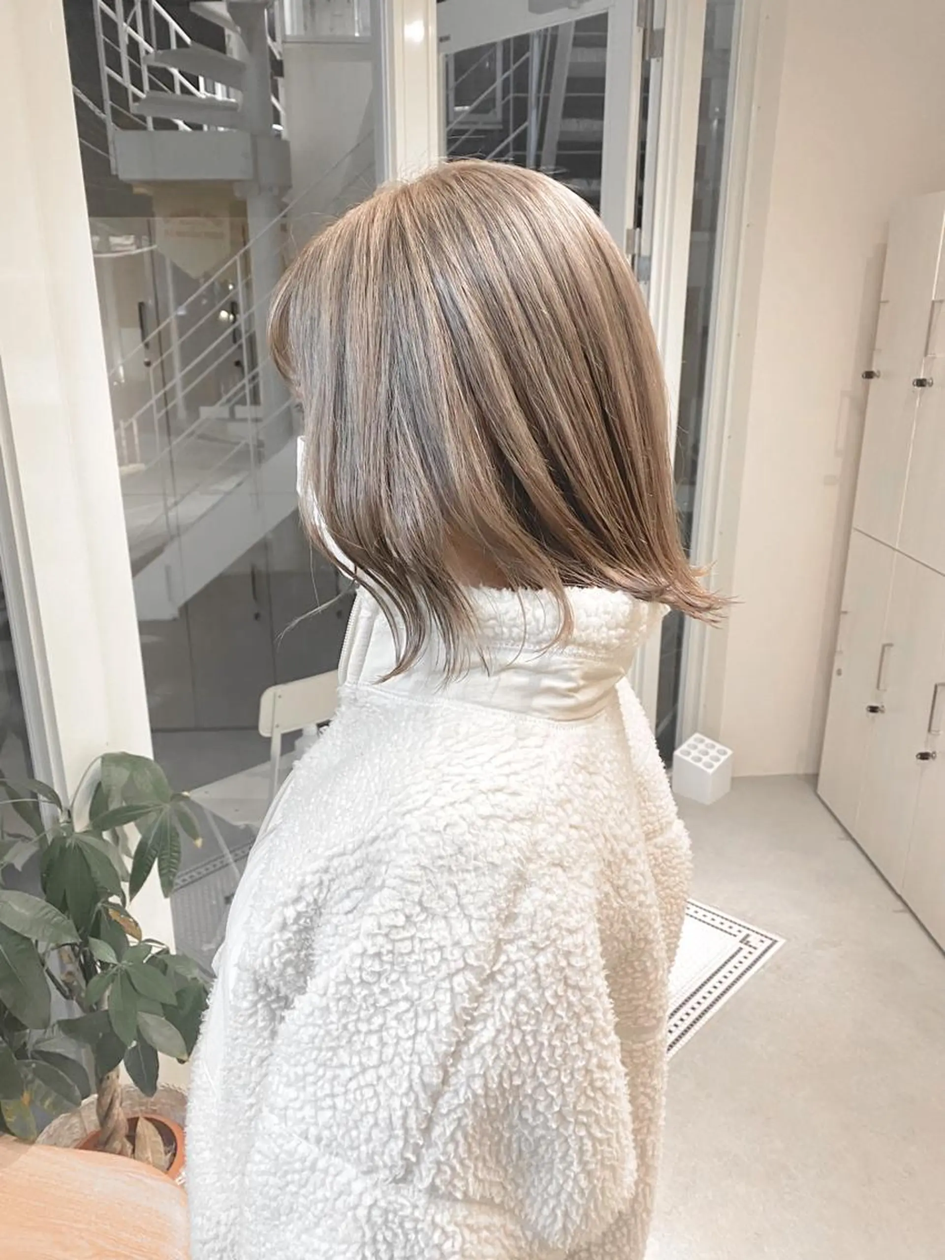 ミディアム カラー ベージュカラー カット ヘアカラー トリートメント Masena所属・🍁中川 慎之介🍁のヘアスタイル