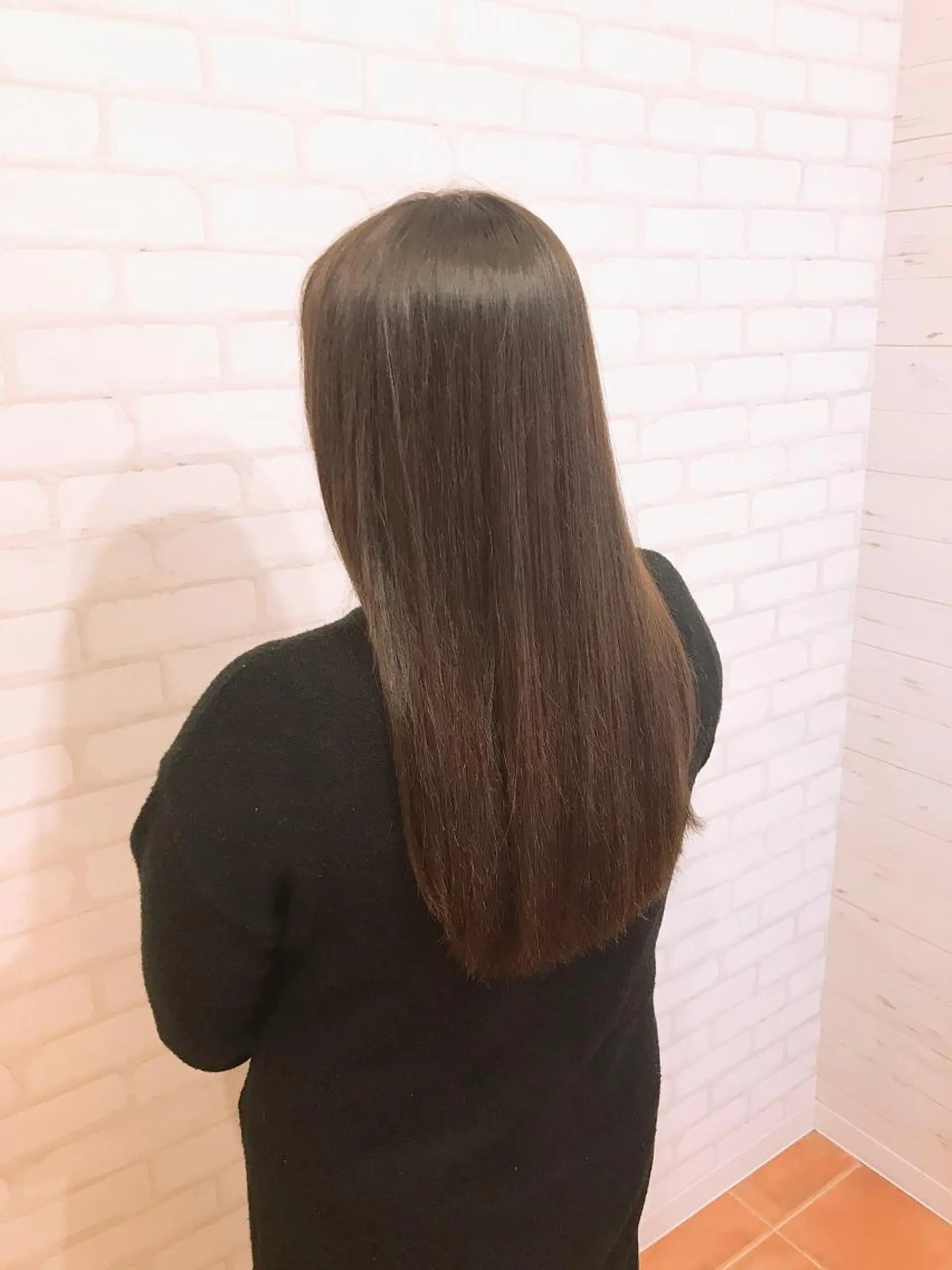 ロング カット ヘアカラー トリートメント 高橋 一矢のヘアスタイル