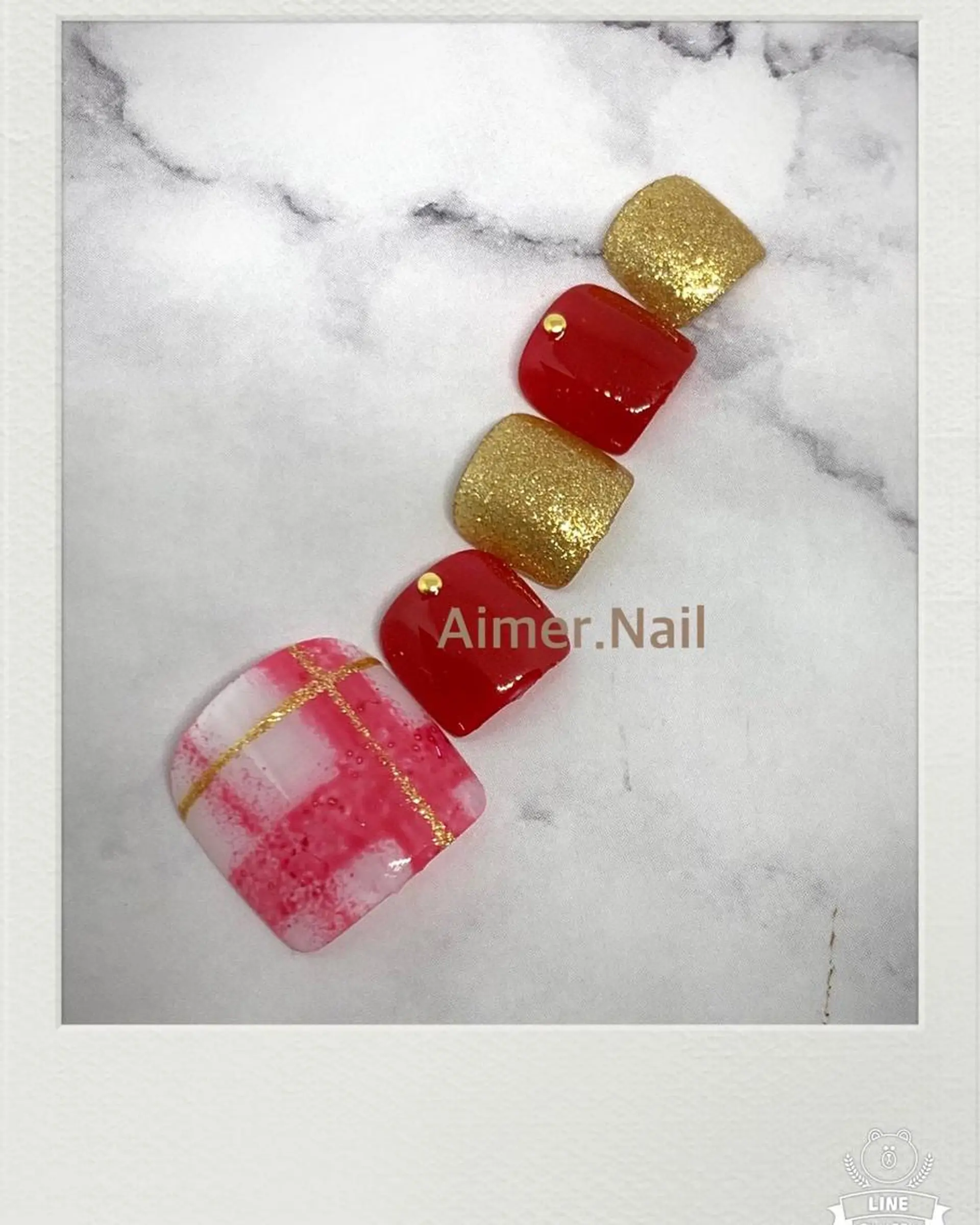 ネイル フットネイル フットネイル Aimer. Nailのネイルデザイン