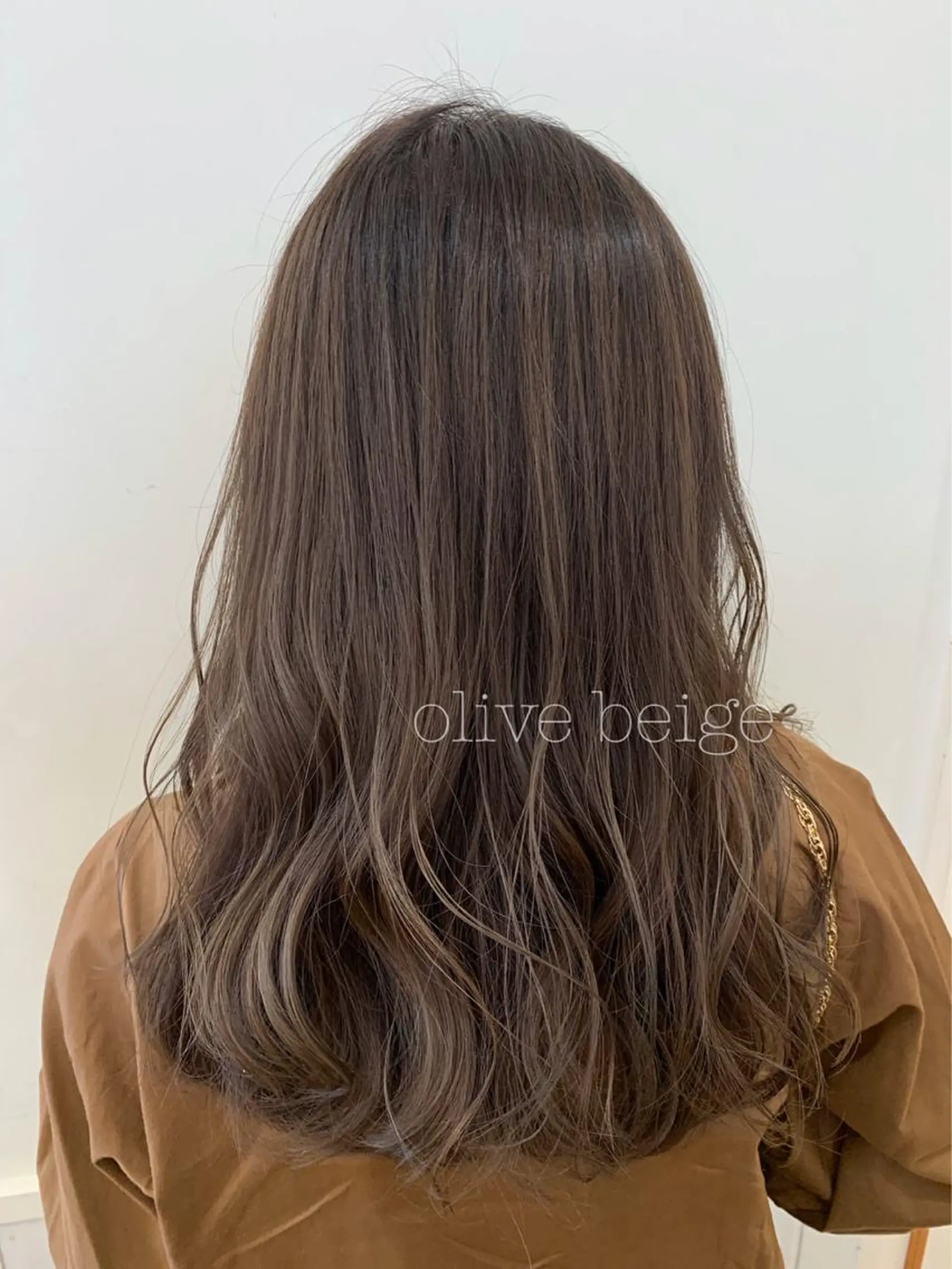 セミロング カラー カット ヘアカラー トリートメント ぱつっとボブ/ 小野あかねのヘアスタイル