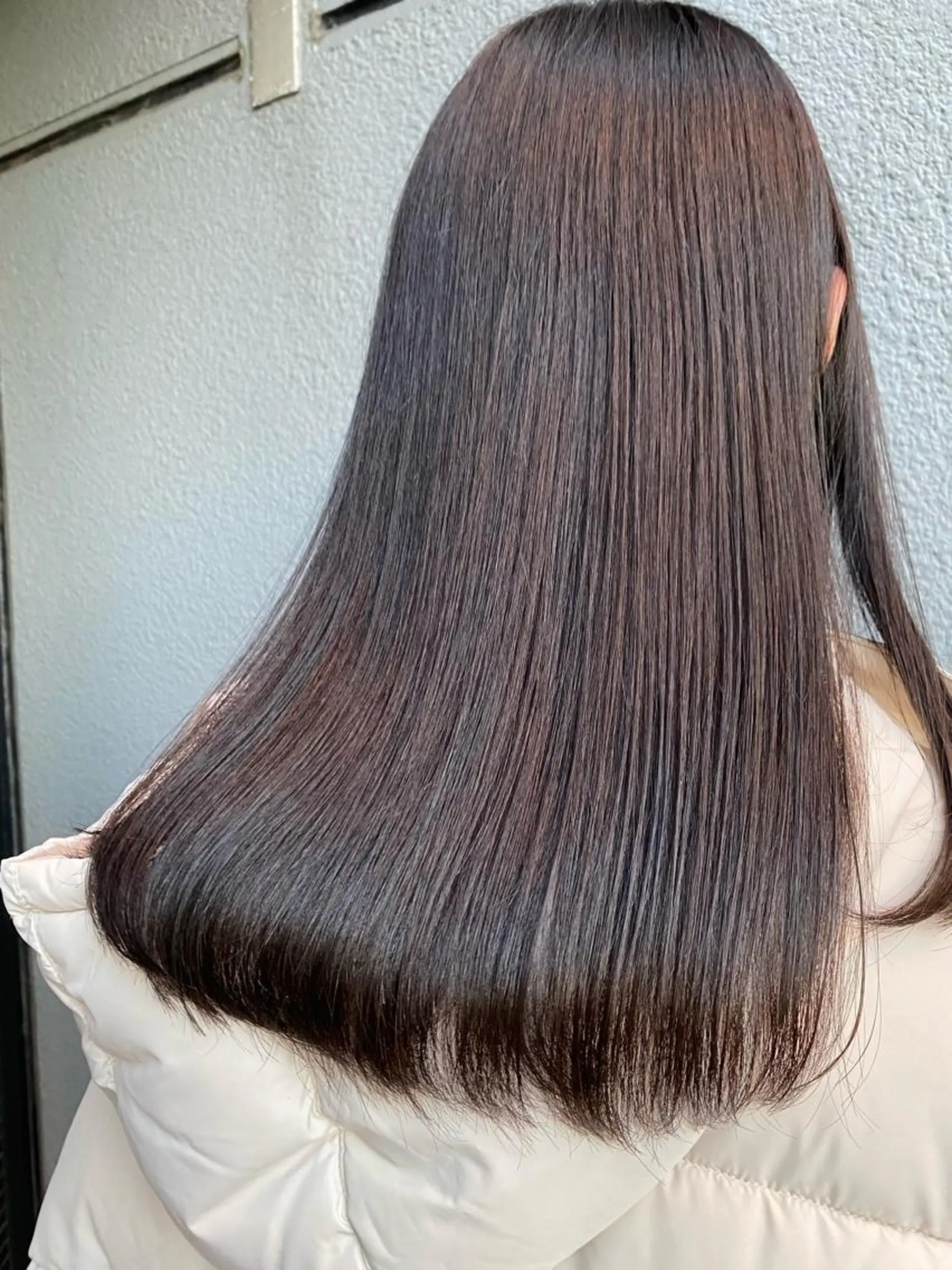 セミロング カラー カット トリートメント 🌱加藤　胡太郎 /艶髪ストレート🌱のヘアスタイル