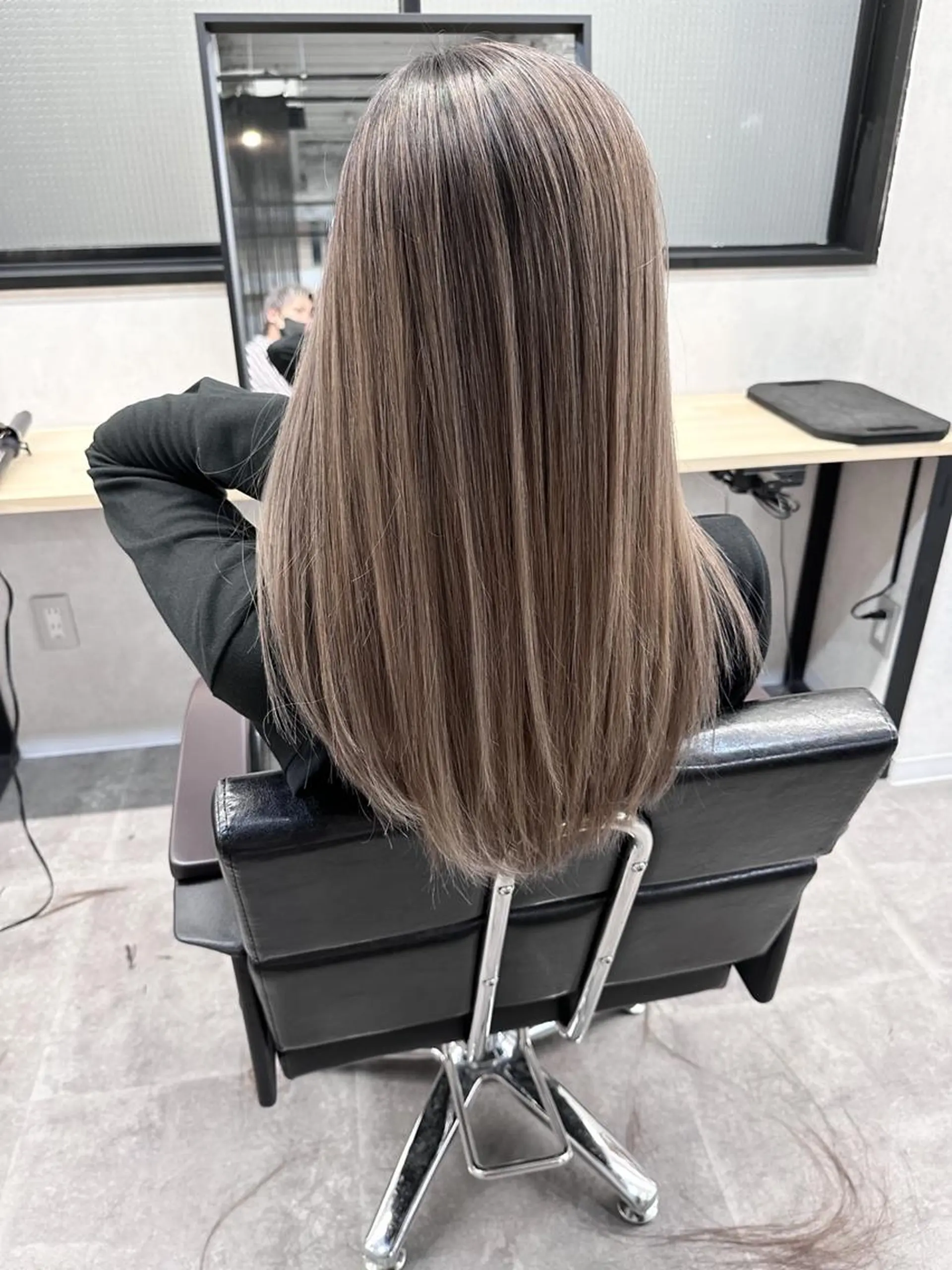 セミロング カラー ヘアアレンジ 💎lino _by _ACNE💎 🧸のヘアスタイル