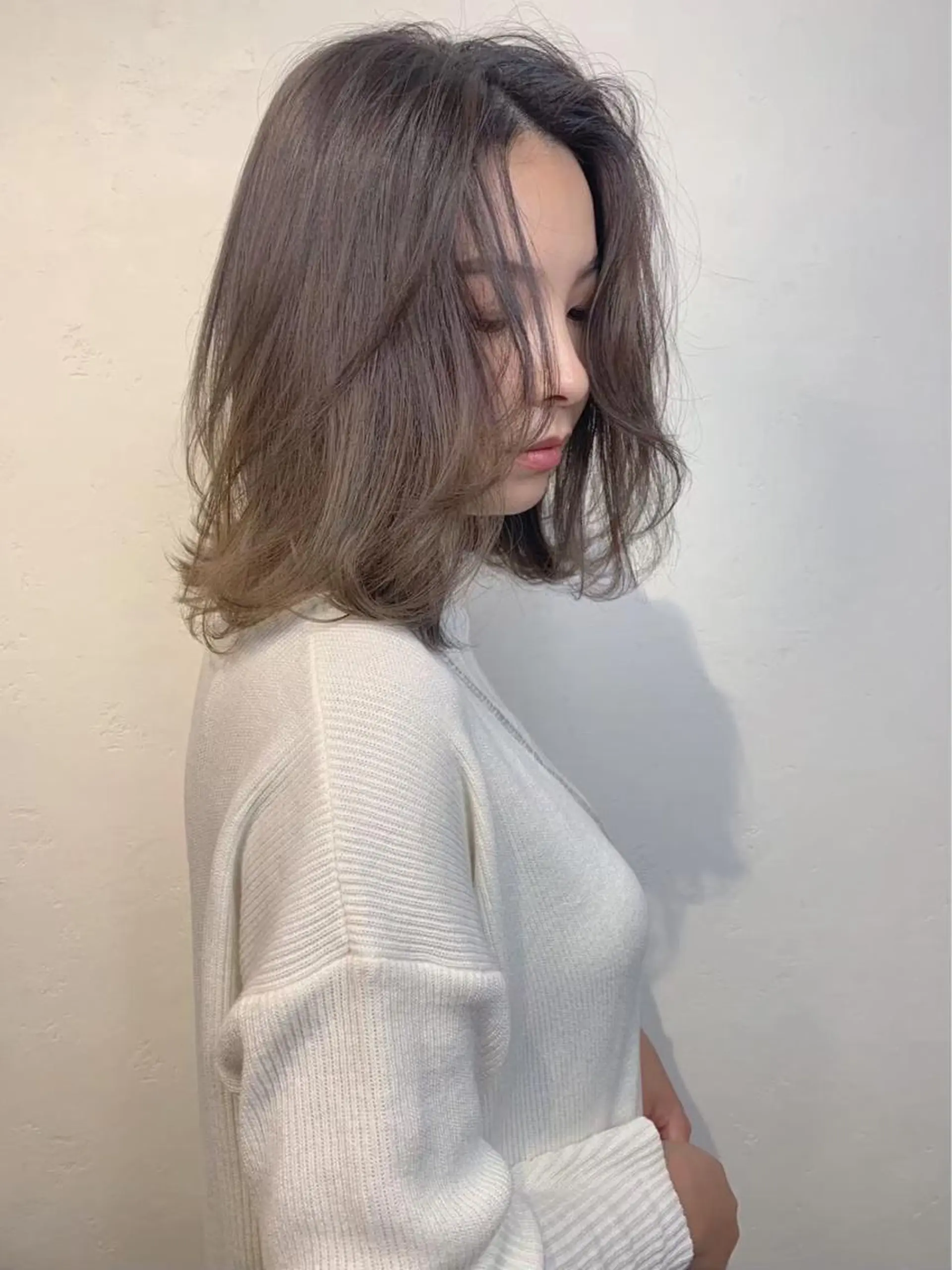 ロング カラー パーマ ヘアアレンジ メンズ キッズ ネイル マツエク・マツパ カット ヘアカラー トリートメント ヘッドスパ ヘアセット foi. 　(フォワ)所属・🇰🇷韓×中くびれ ヘア森田和貴のヘアスタイル