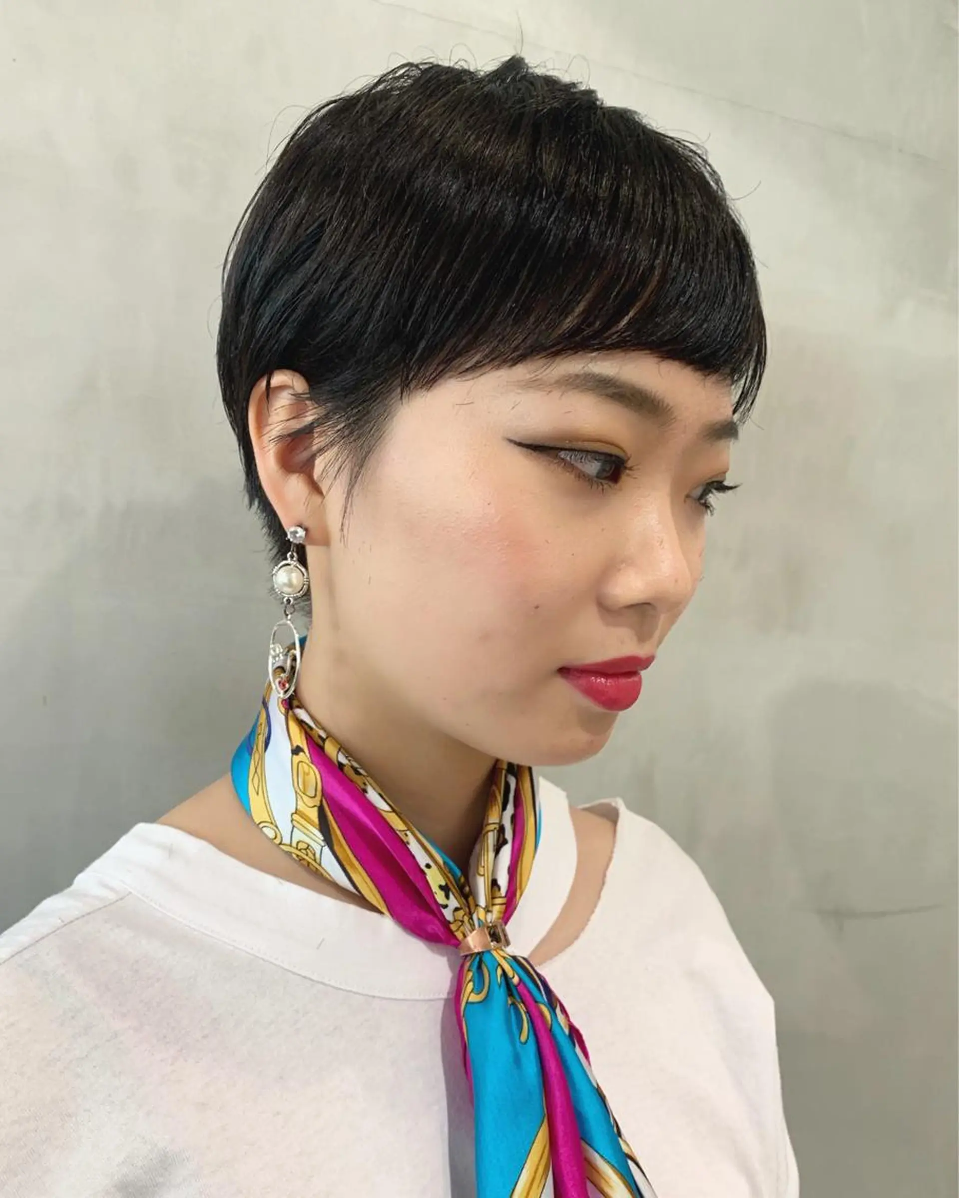 ショート ショートヘア カット トリートメント 優 作のヘアスタイル