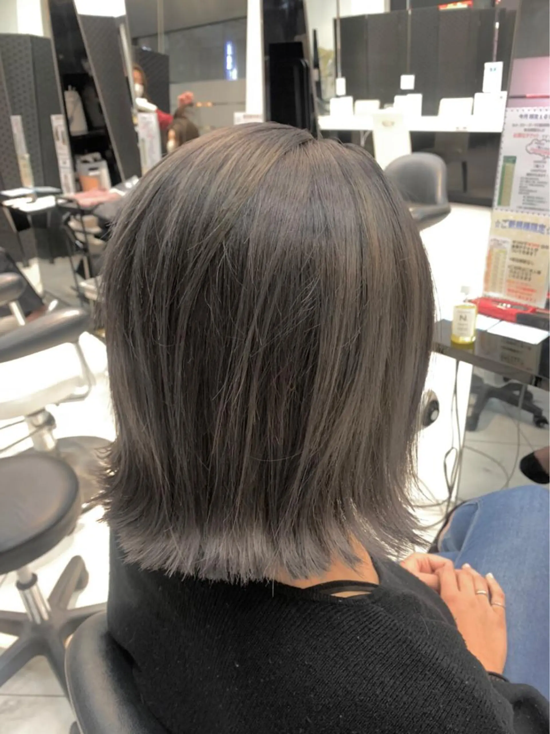 ミディアム カラー 斉藤 翔平のヘアスタイル