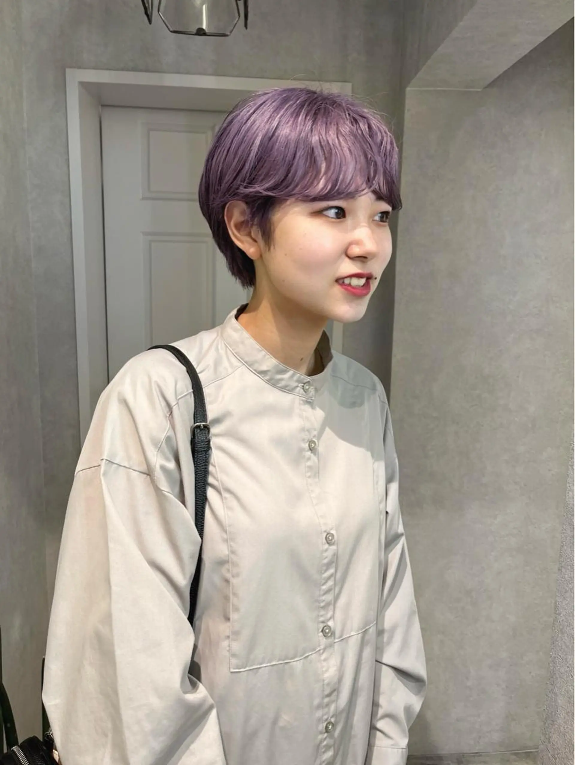 ショート カラー behov所属・柔らかハイトーン 🤎Tsubasaのヘアスタイル