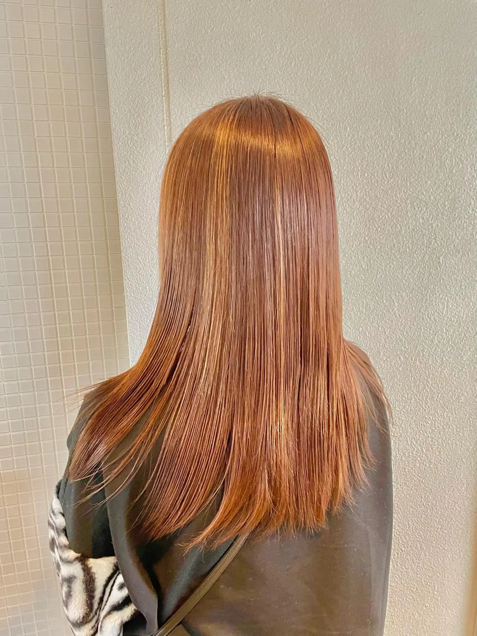 ロング カラー 坂尻 嘉珠也のヘアスタイル