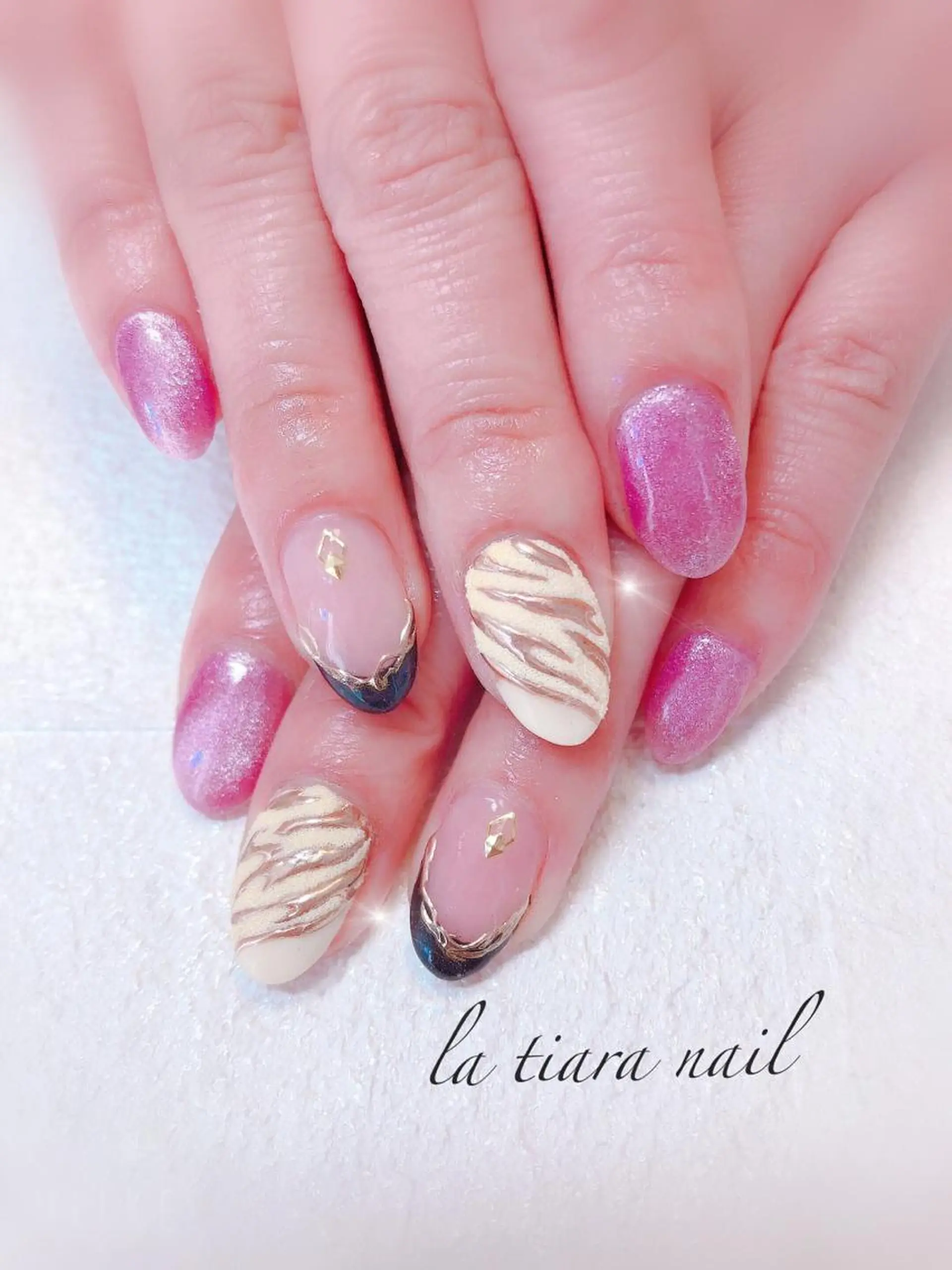 ネイル ハンドネイル Blue  bird  nail所属・Blue bird  nailのネイルデザイン