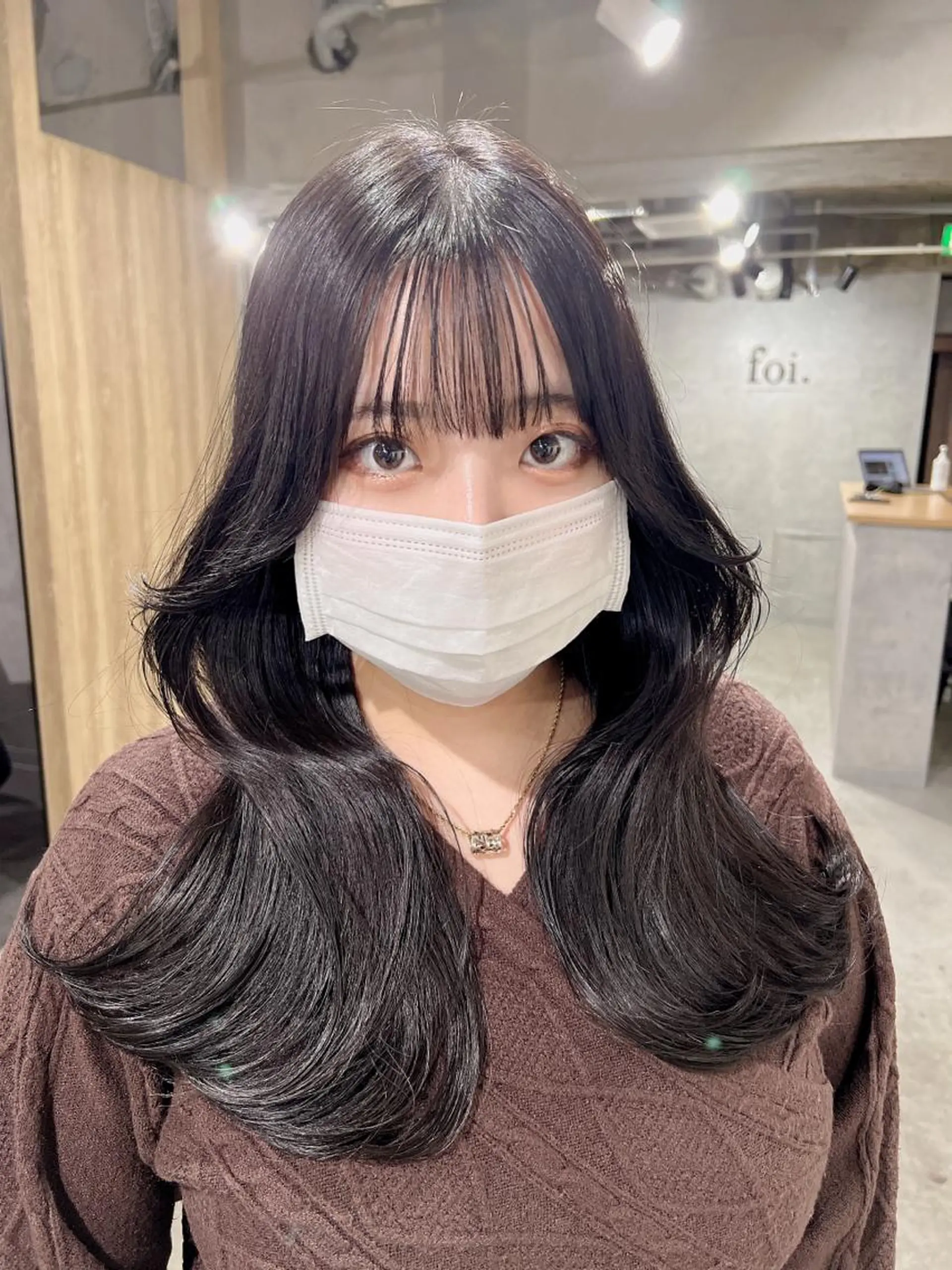 ロング カラー 【韓国くびれ】ヘア 💕田中将吾のヘアスタイル