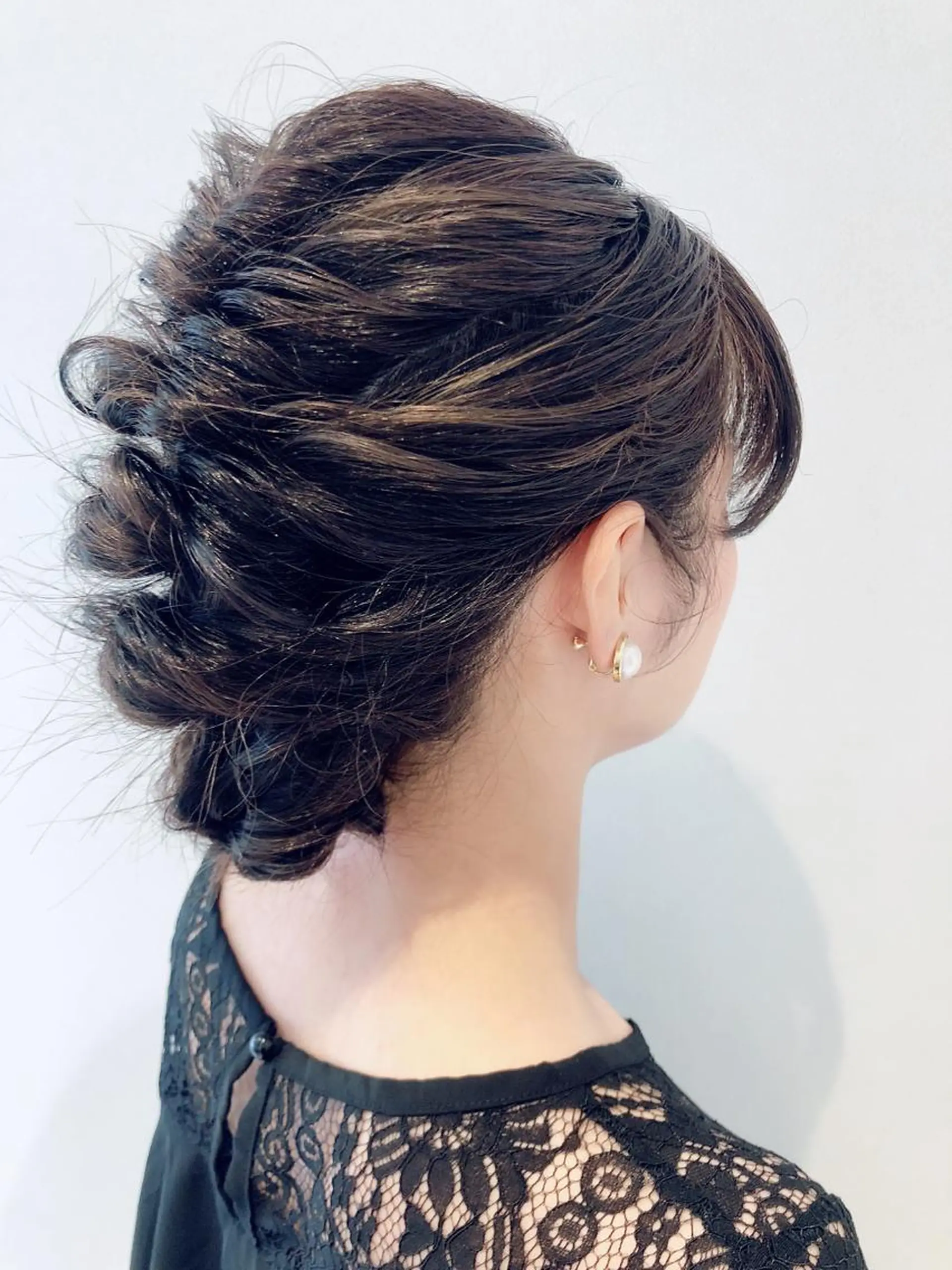 ロング カラー ヘアアレンジ 久保田 茜のヘアスタイル