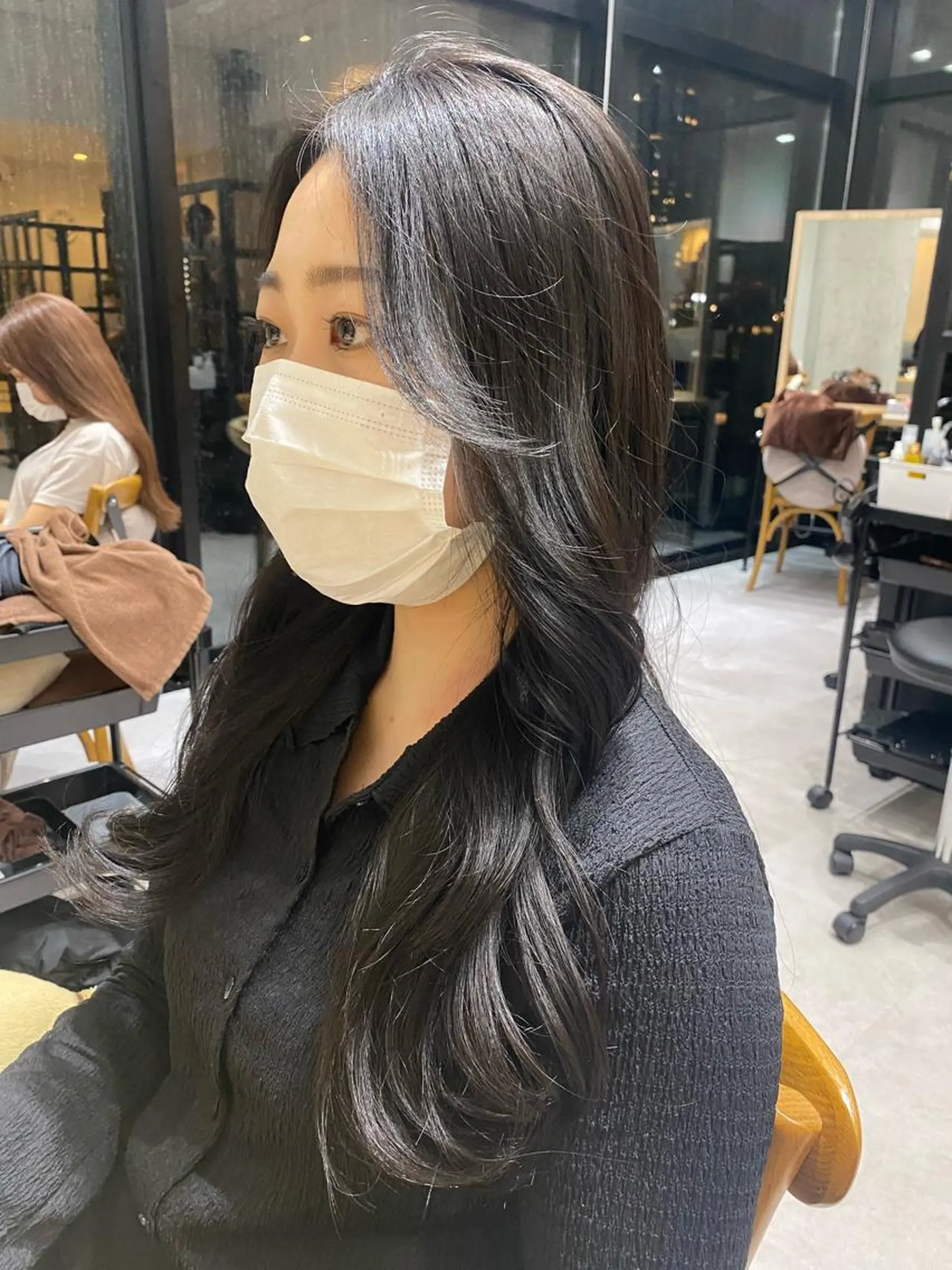 ロング カラー ヘアカラー トリートメント Dxxxx III所属・女性目線の大人 メンズ*Ayakaのヘアスタイル