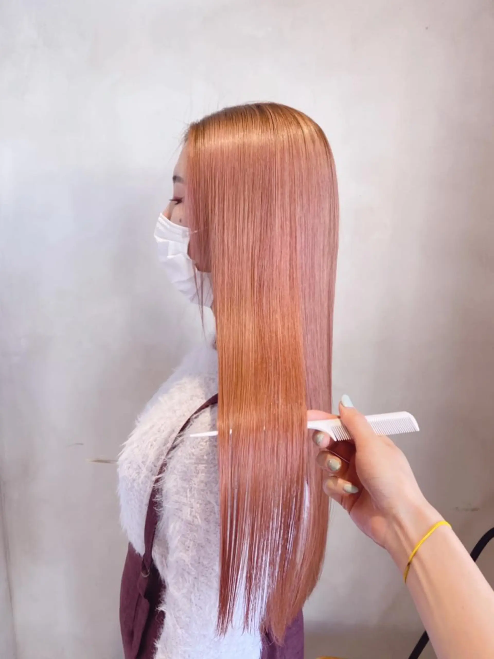 ロング トリートメント 酸熱トリートメント motel所属・モデルや芸能人も通う ✨マンツーマンサロンのヘアスタイル