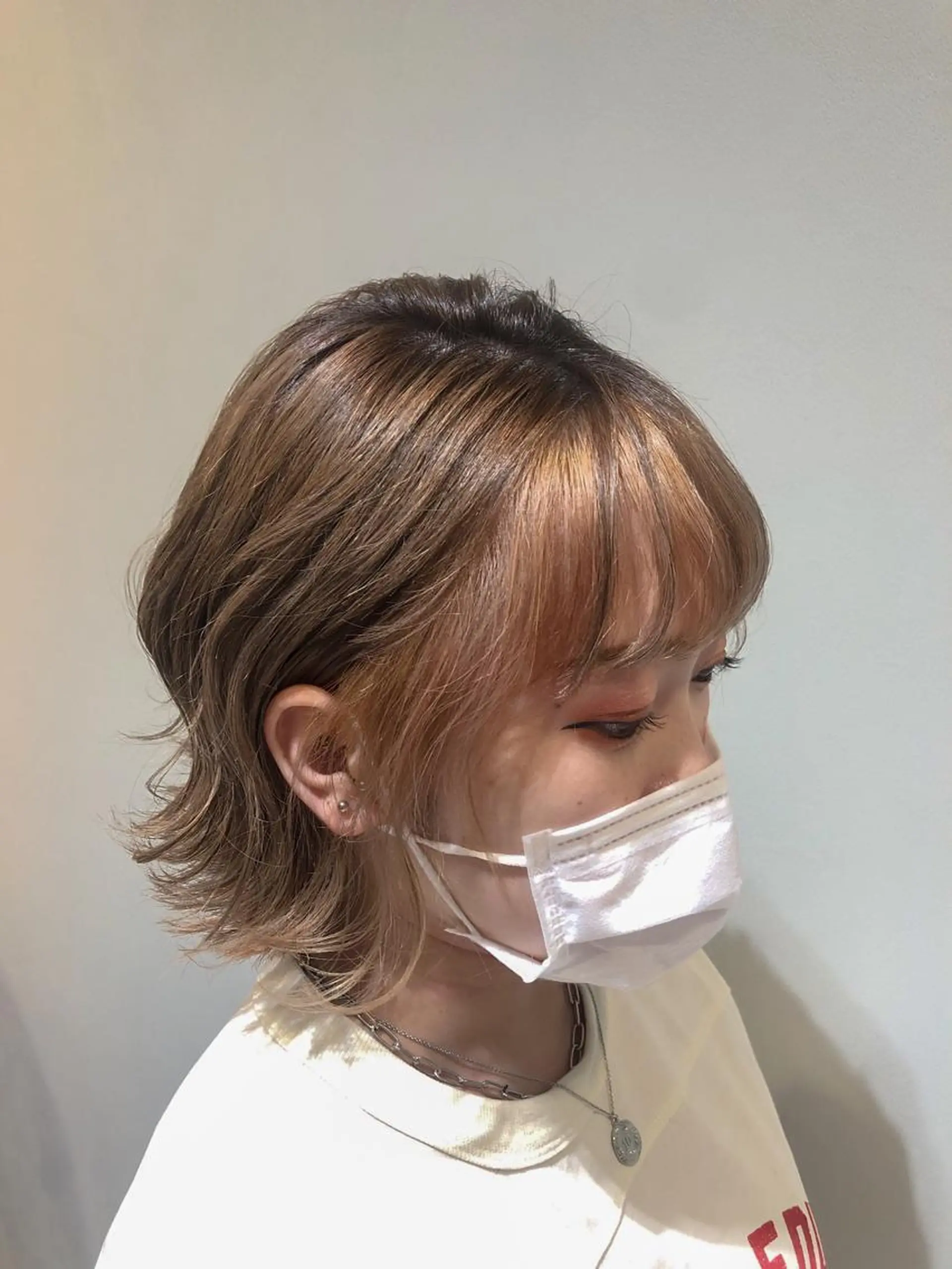 ショート カラー 💎エクステ専門店 BIZE梅田🇰🇷のヘアスタイル