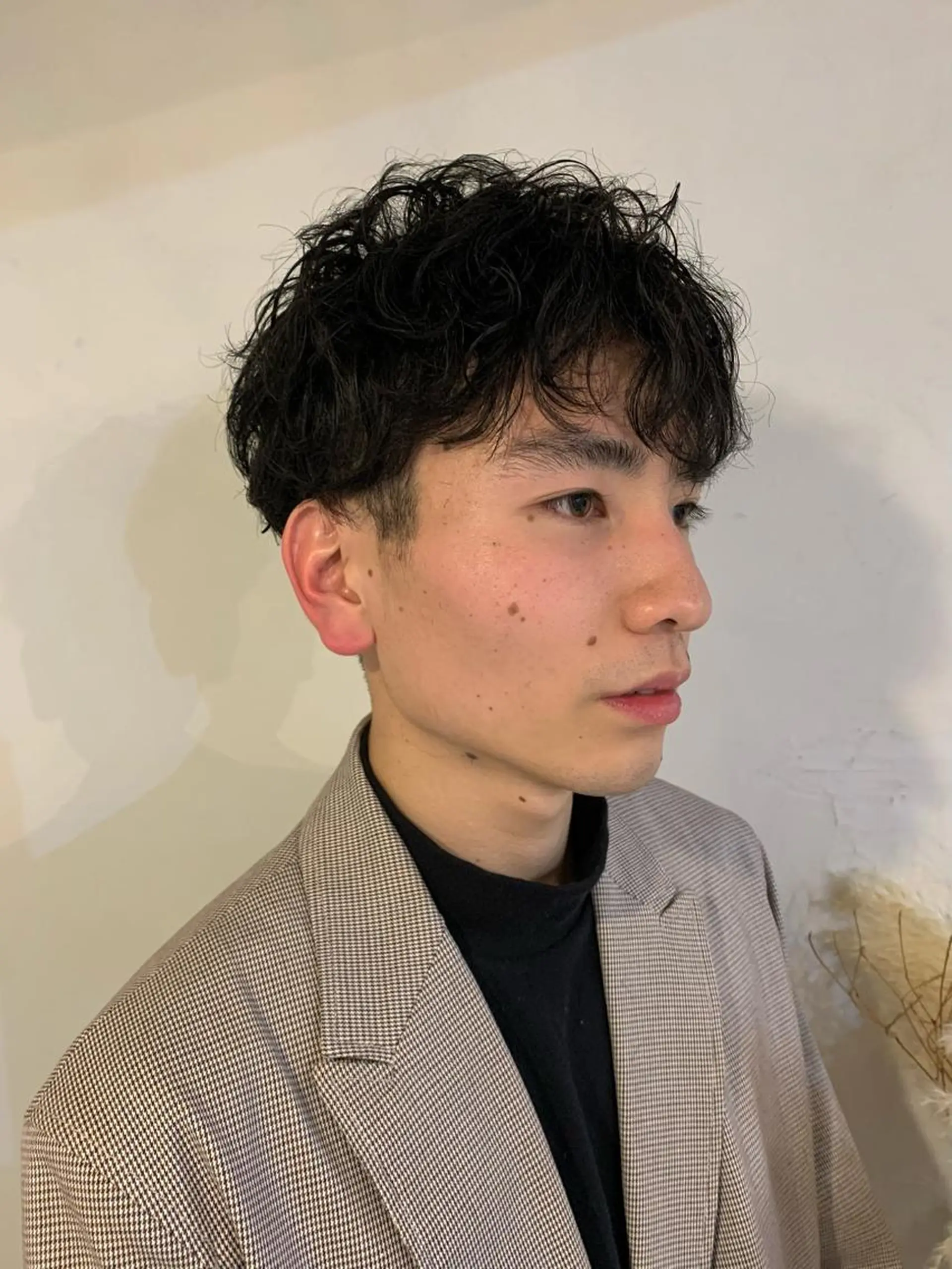 パーマ メンズ マッシュ メンズパーマ パーマ 🌿ショートヘア 🌿conatsuのヘアスタイル