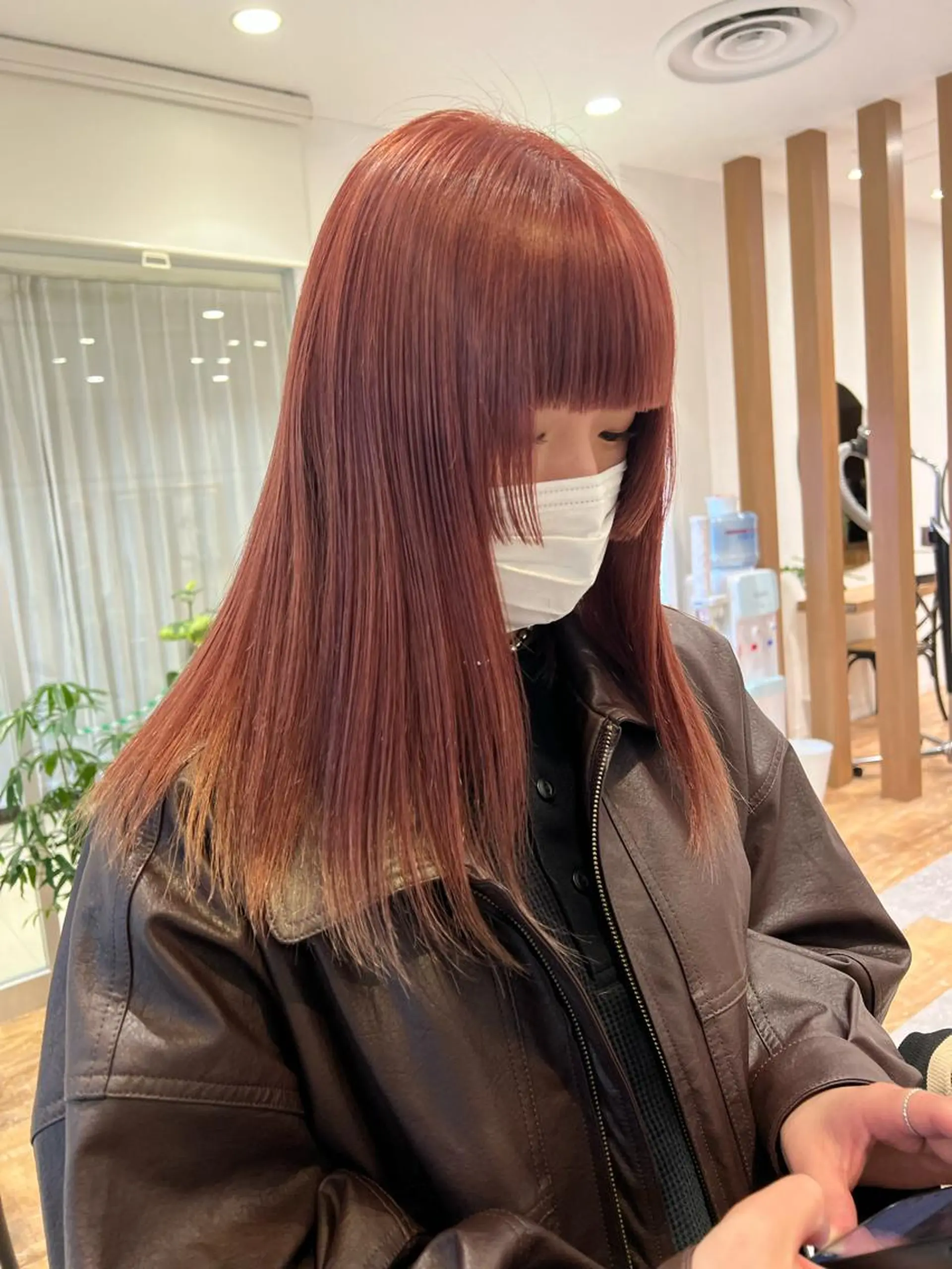 セミロング カラー 韓国風デザイン 💐MIZUKI💐のヘアスタイル