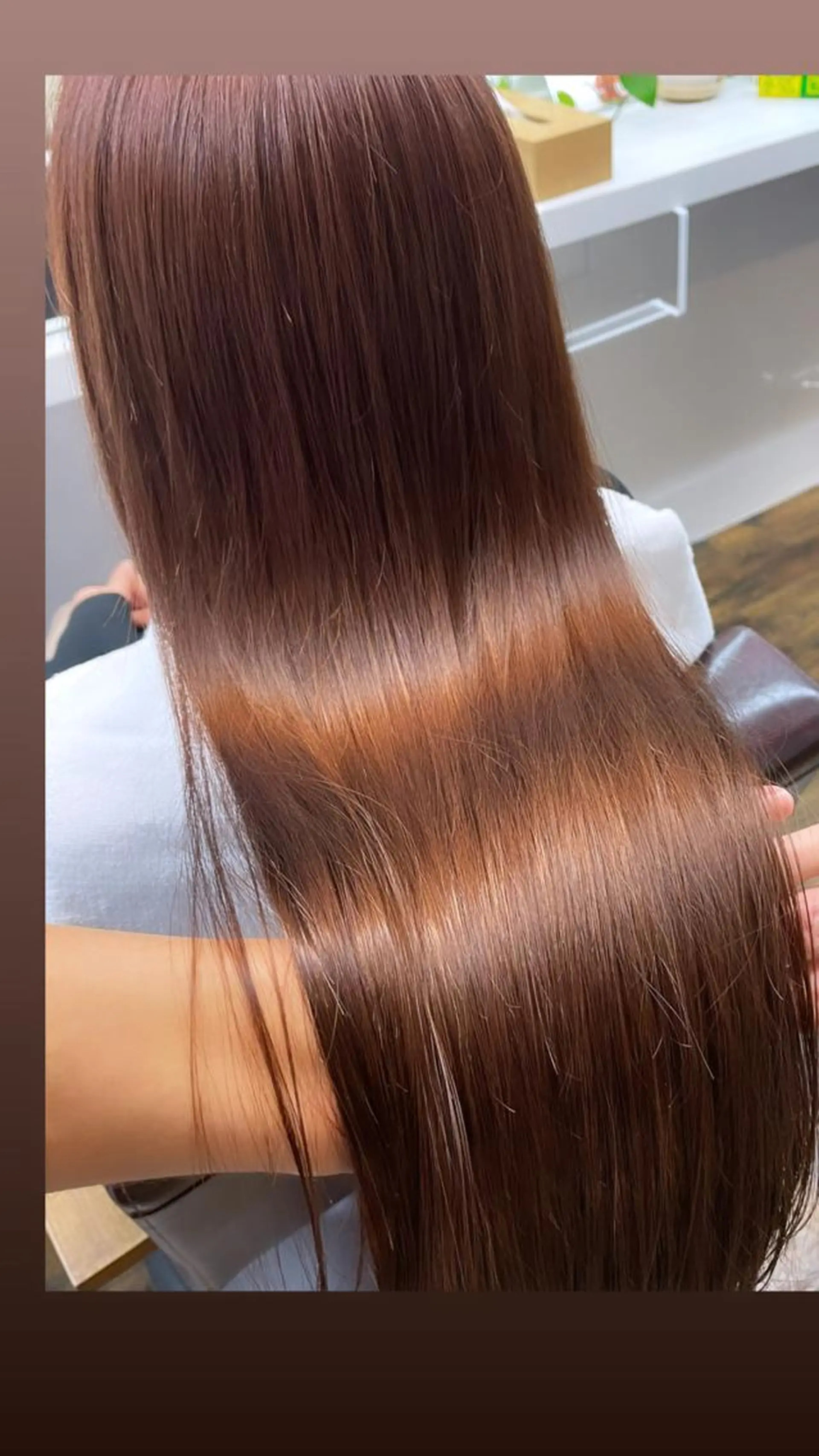 ロング salowin 原宿店所属・髪質改善ULTOWA 縮毛矯正モリムラのヘアスタイル