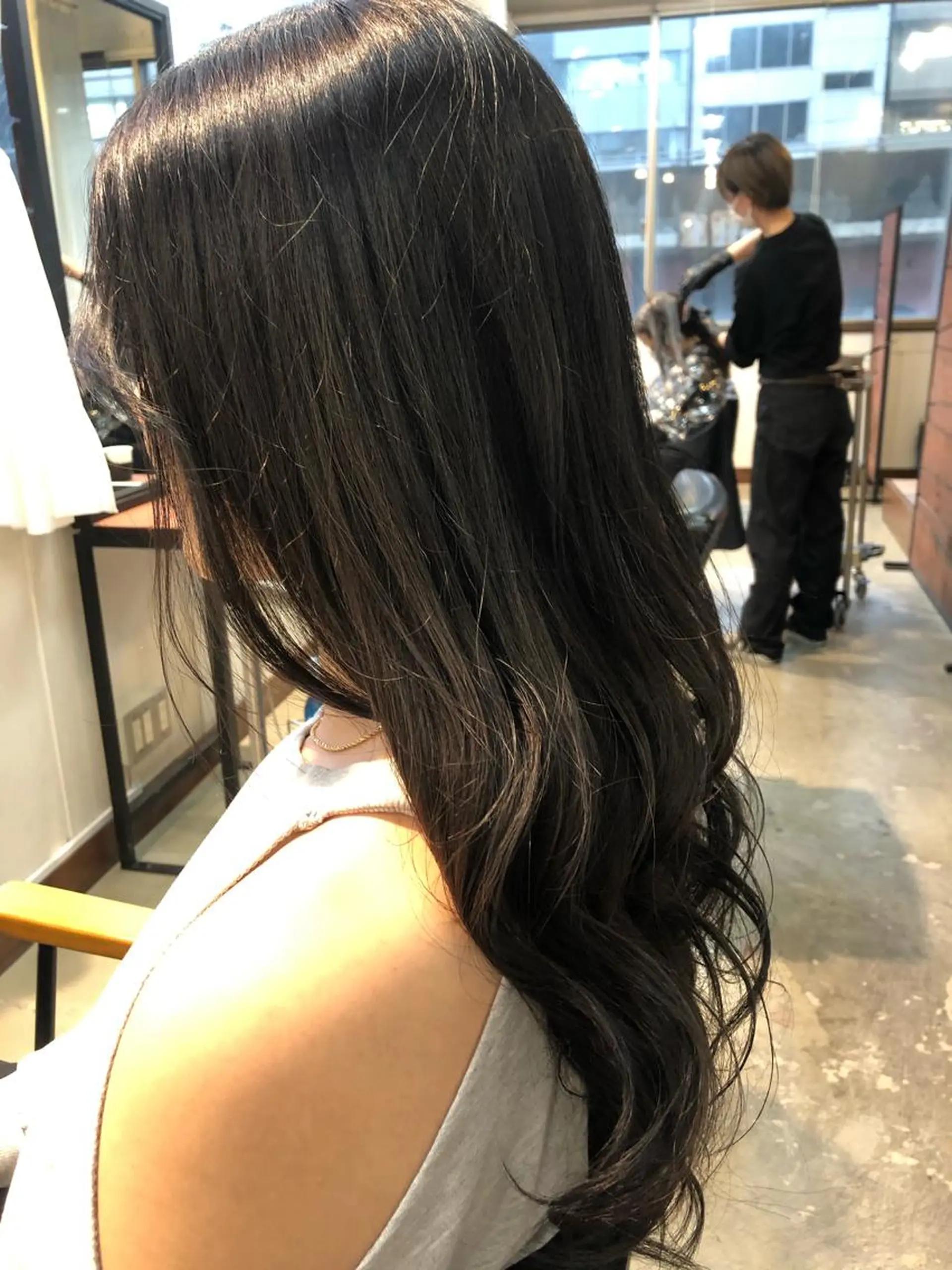 ロング カラー カット ヘアカラー トリートメント ecubo by  lico所属・✨菅近 湧太✨のヘアスタイル