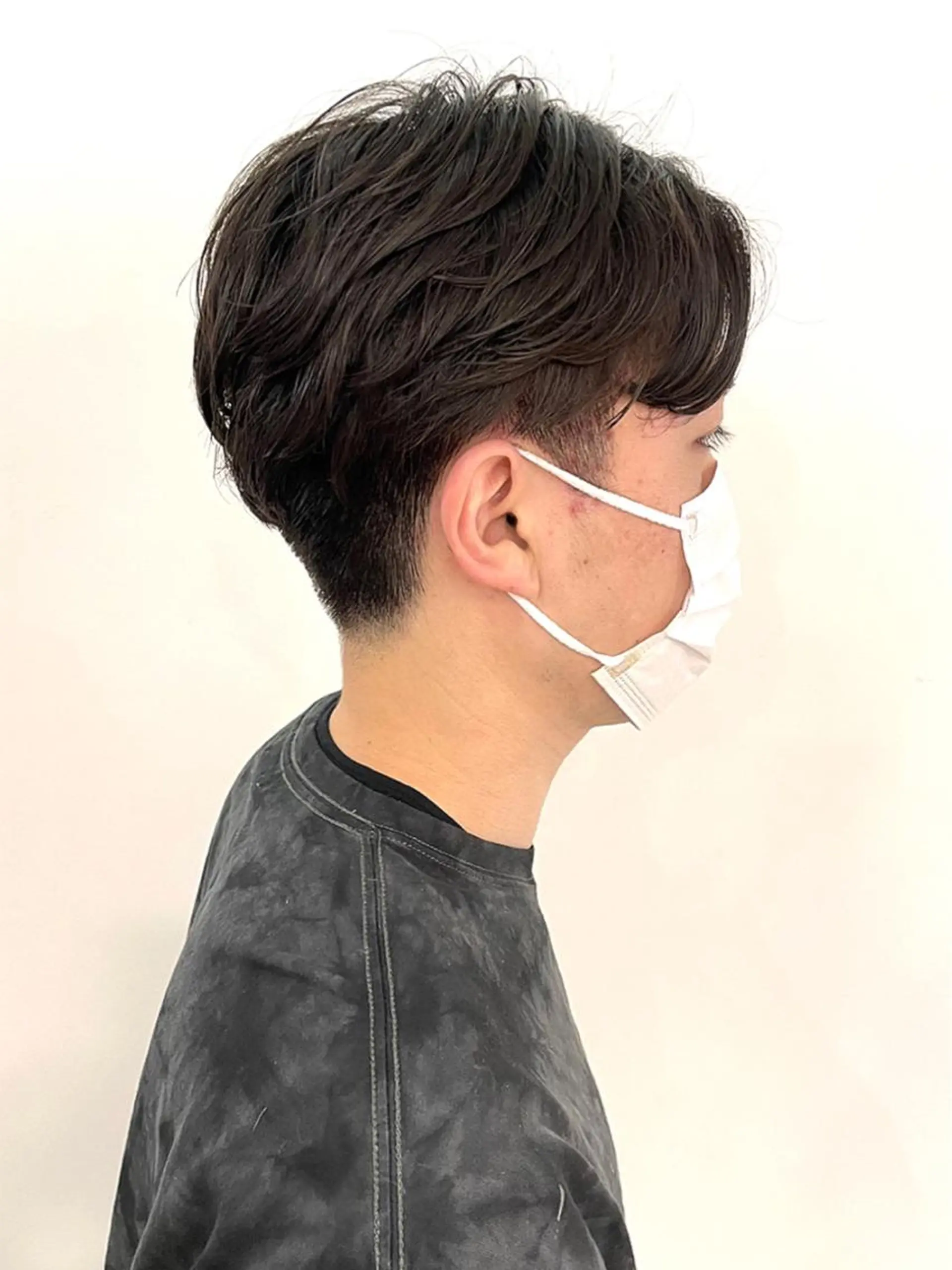 パーマ メンズ カット パーマ 佐藤 梨里花 ❤︎のヘアスタイル