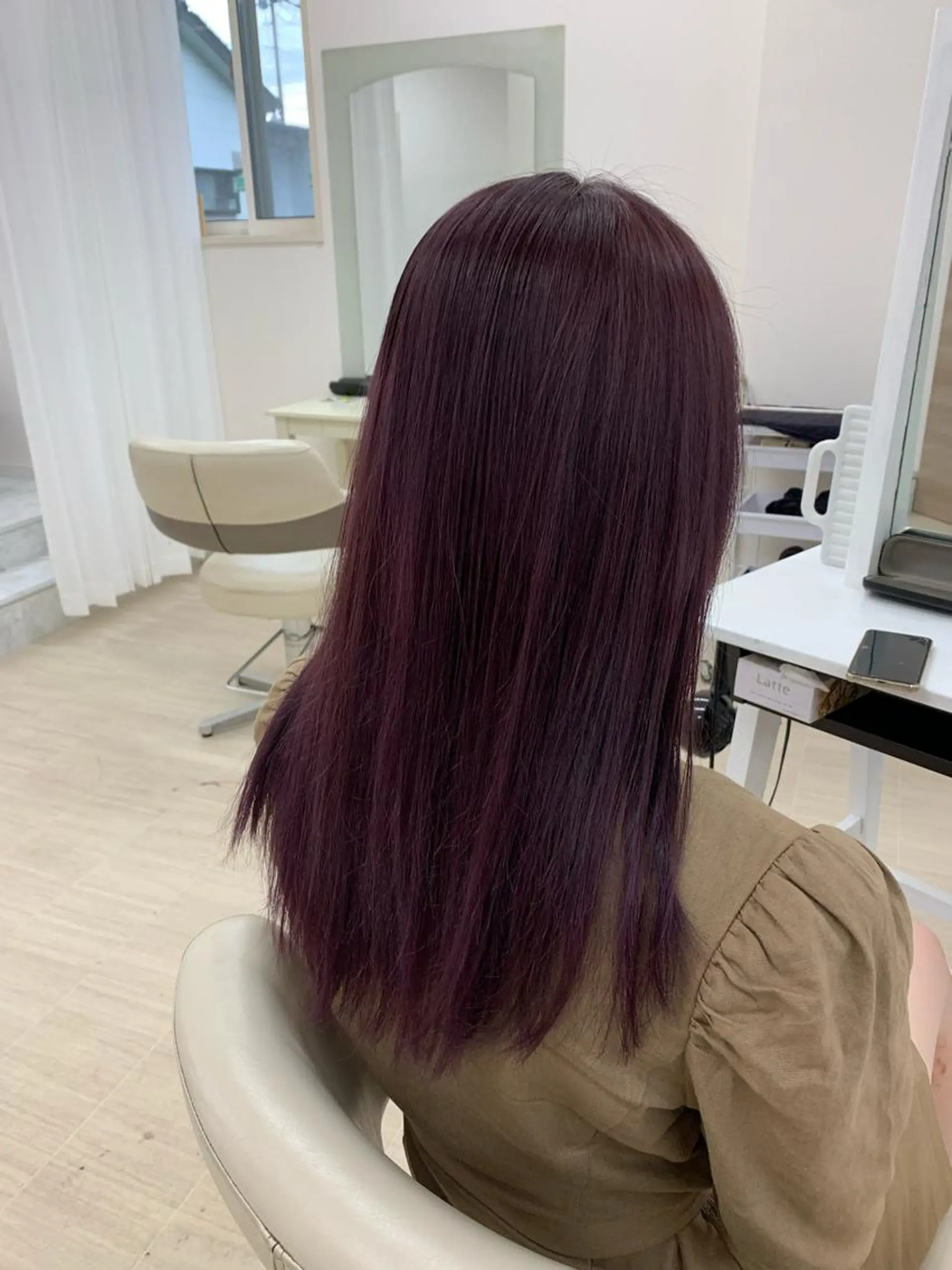 ロング カラー 大橋 一智のヘアスタイル