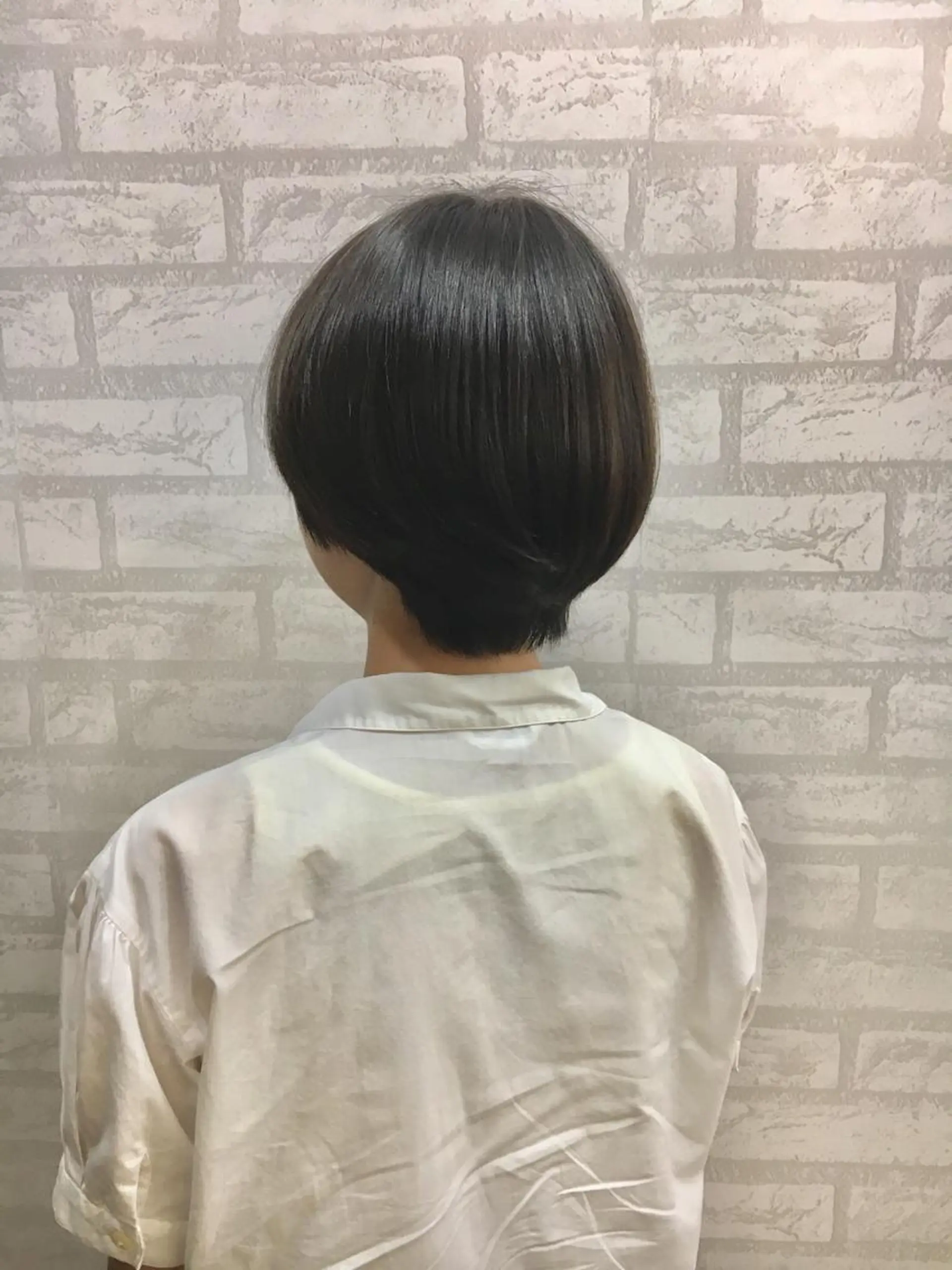 ショート アッシュ カット トリートメント 【Zina札幌大通】 店長　福間 和也のヘアスタイル