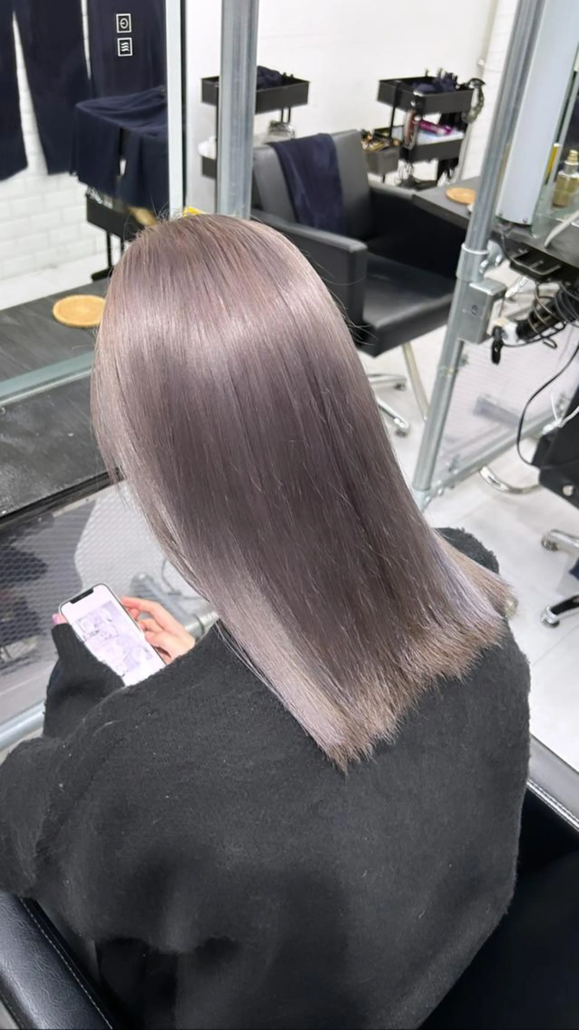 カラー onyx所属・表参道/ハイライト・ バレイヤージュのヘアスタイル