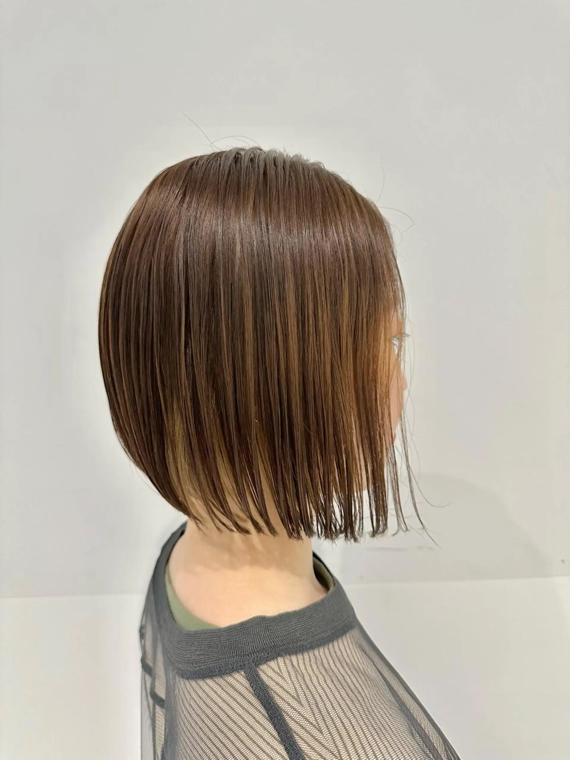 ショート SALOWIN心斎橋Suite店所属・ブリーチ毛にもできる 縮毛矯正OJIROのヘアスタイル