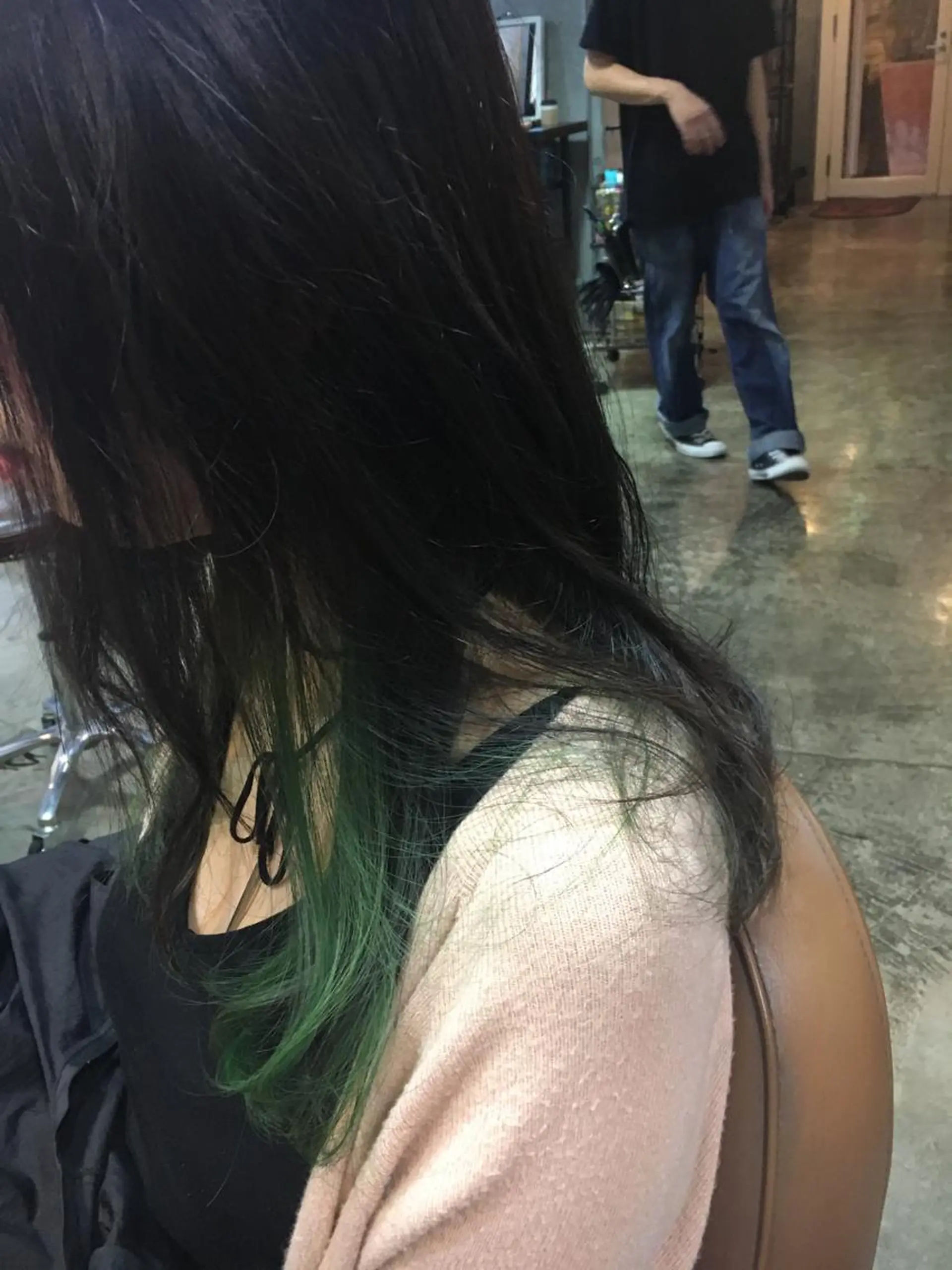 ロング カラー 北條 優輝のヘアスタイル