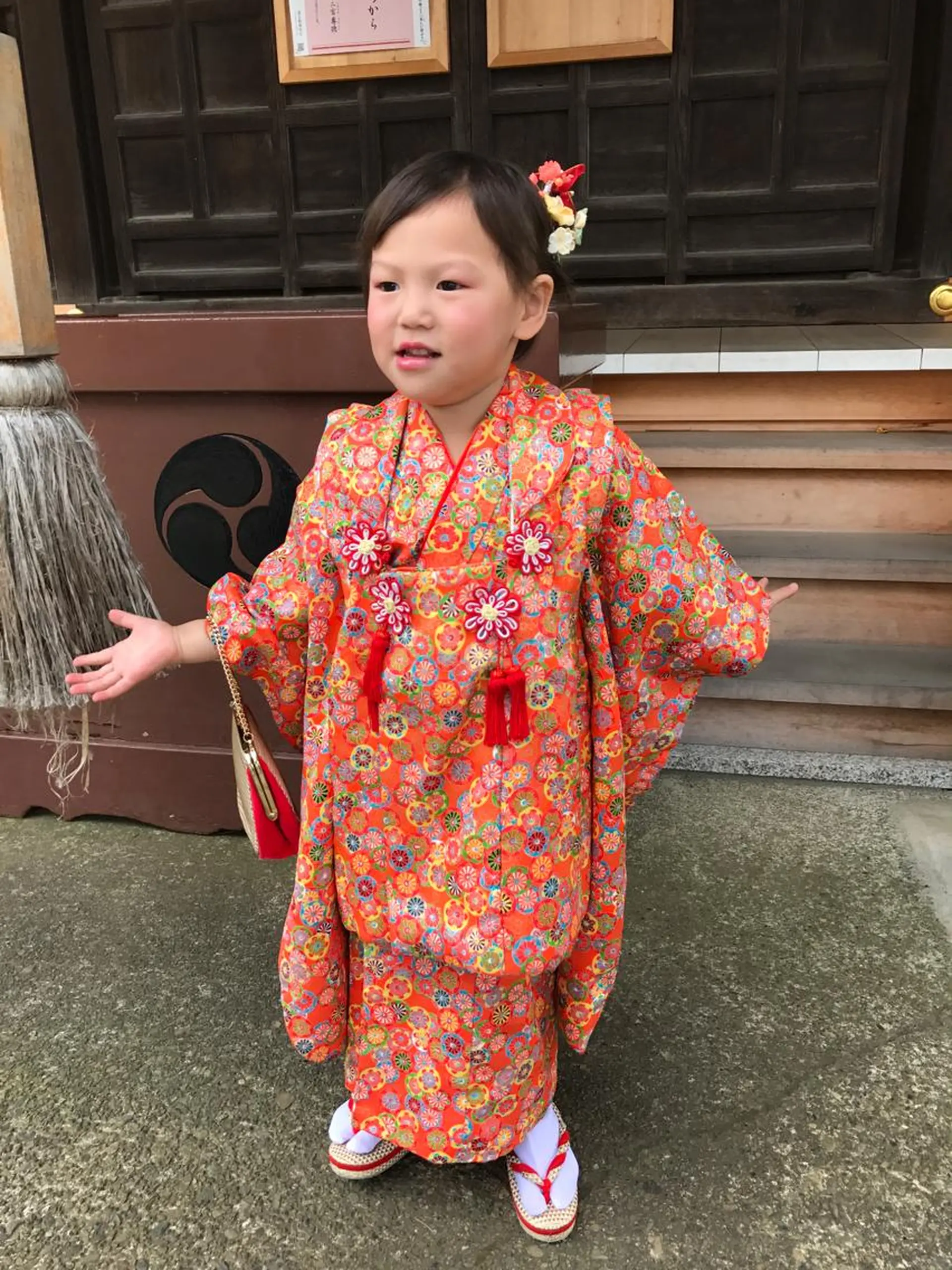 セミロング ヘアアレンジ キッズ ヘアメ/着付け 清水玲歌のヘアスタイル