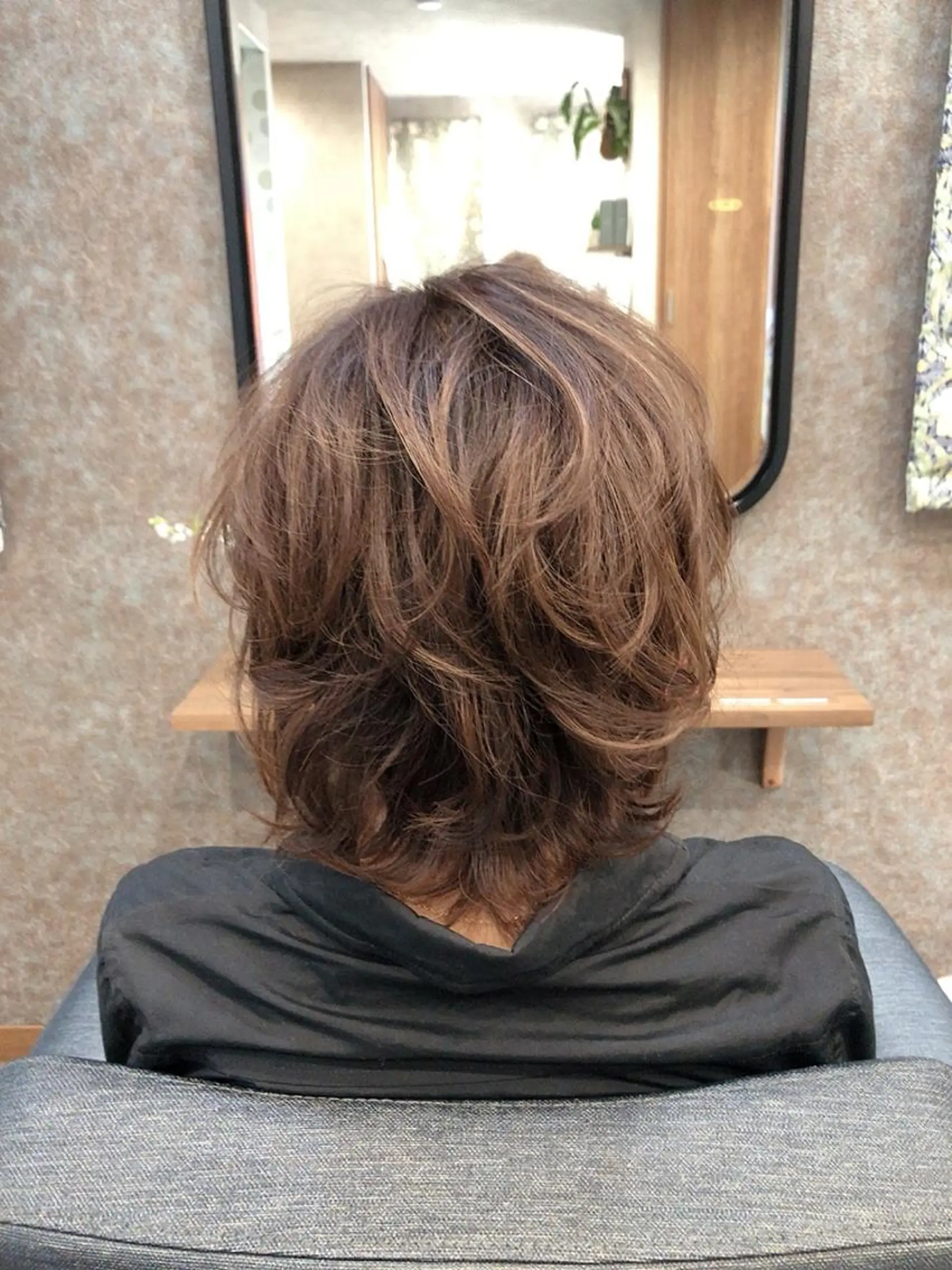 カラー ヘアアレンジ 野咲き 美容室のマツエク・マツパデザイン