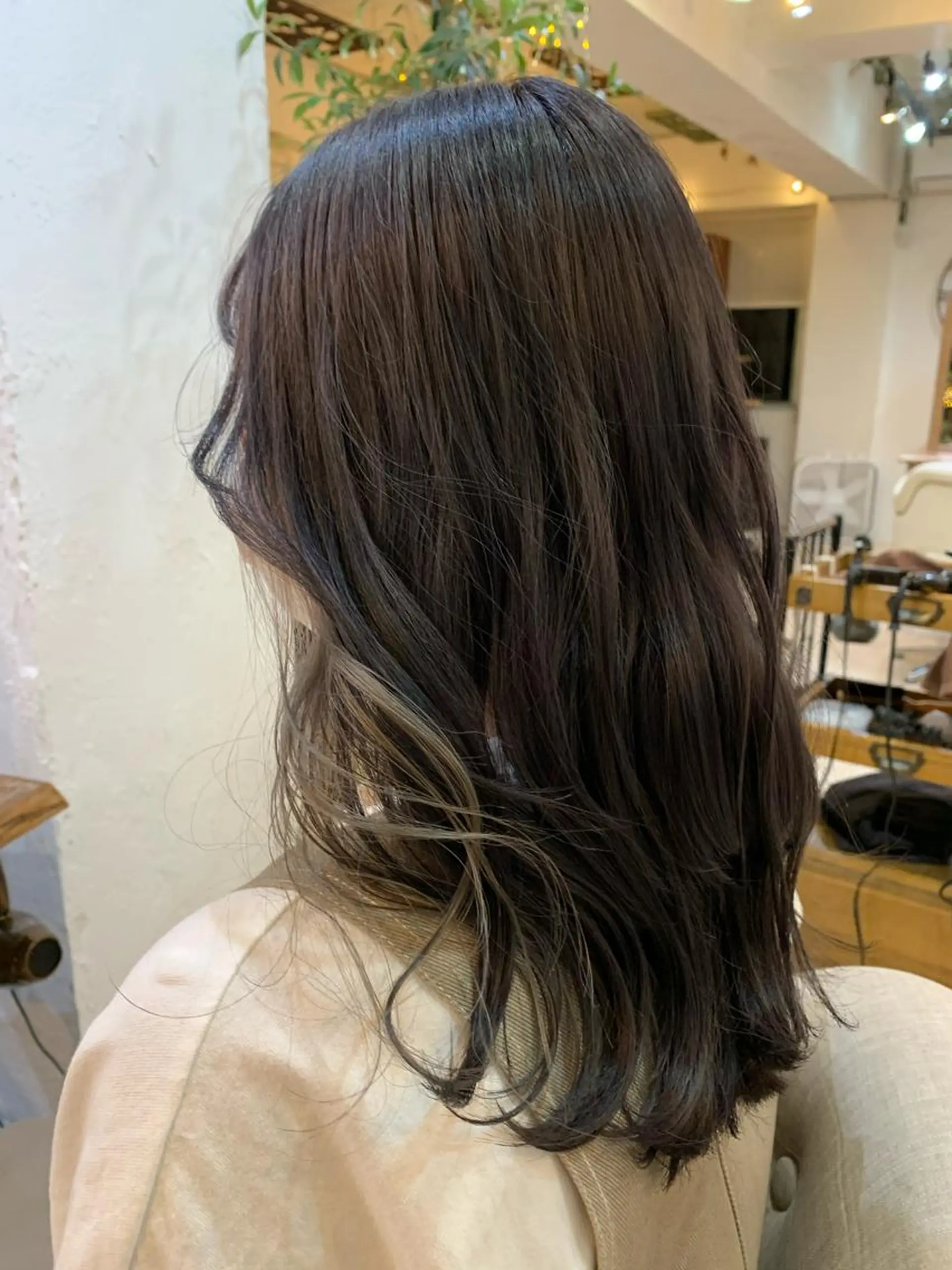 セミロング カラー 💛ハイトーン💛 りむのヘアスタイル