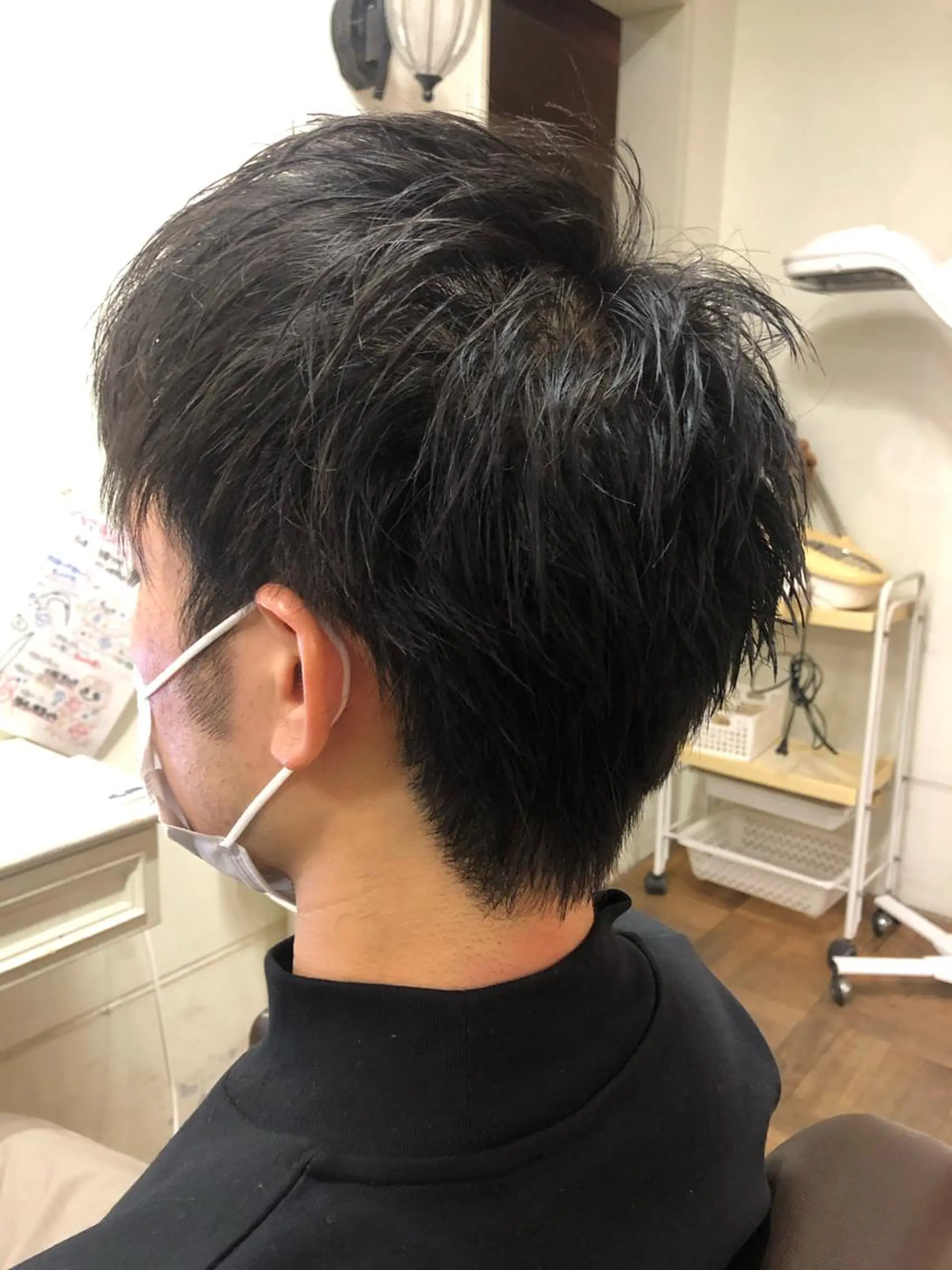 メンズ カット ヤナギウチ エリカのヘアスタイル