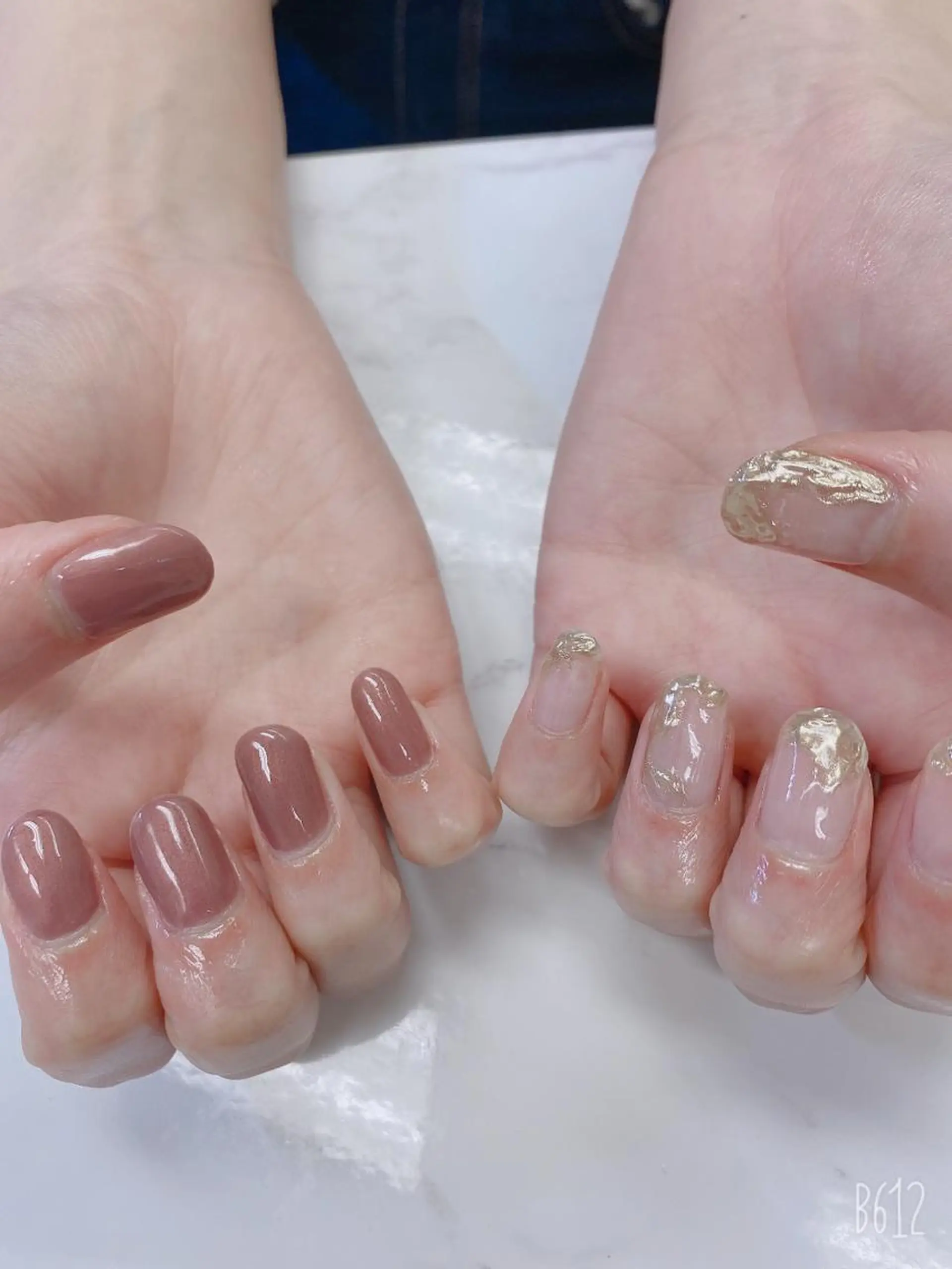 ショート ハンドネイル JNA認定講師🌸 RIEのネイルデザイン