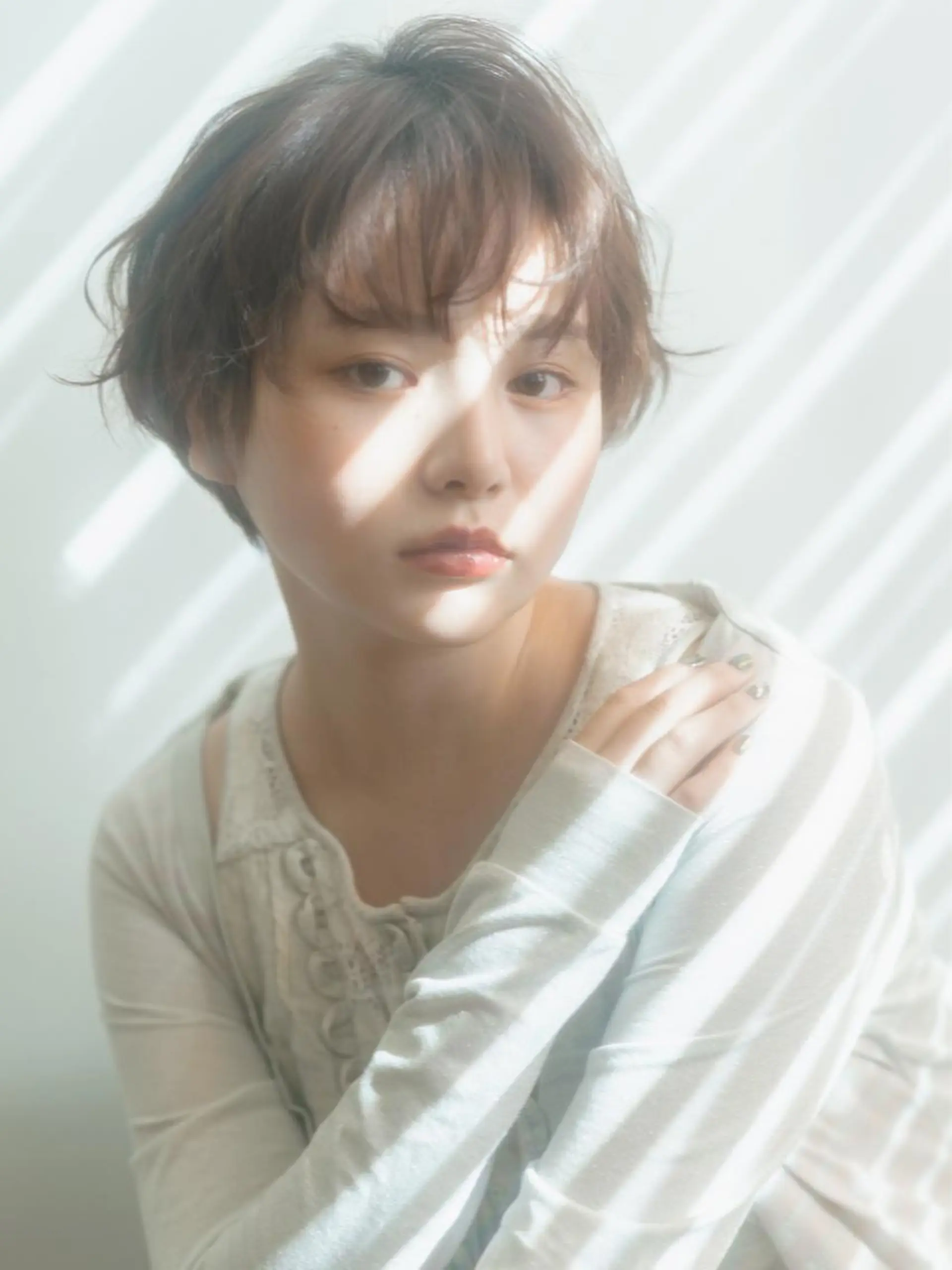 ショート カラー 🎀ハイトーン/レイ ヤー/Reina🎀のヘアスタイル