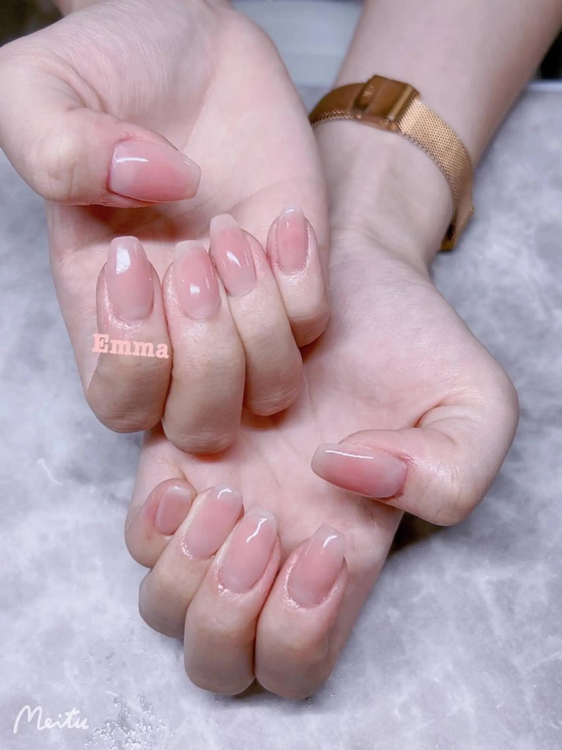ネイル チークネイル She   Nail所属・ISA_ BELLAのネイルデザイン