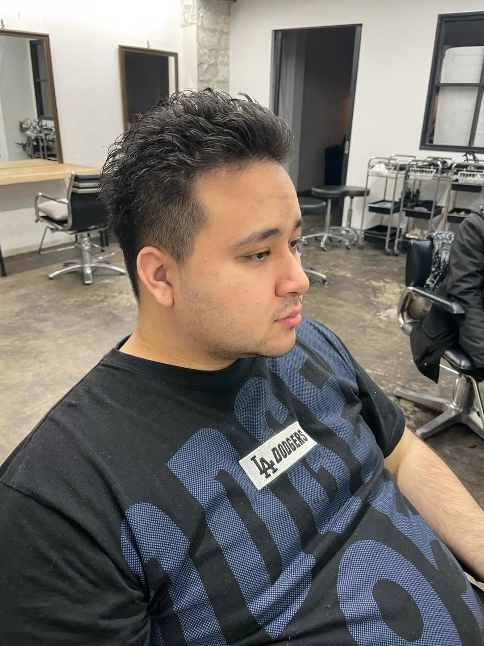 ショート メンズ メンズパーマ メンズ特化ryoのヘアスタイル