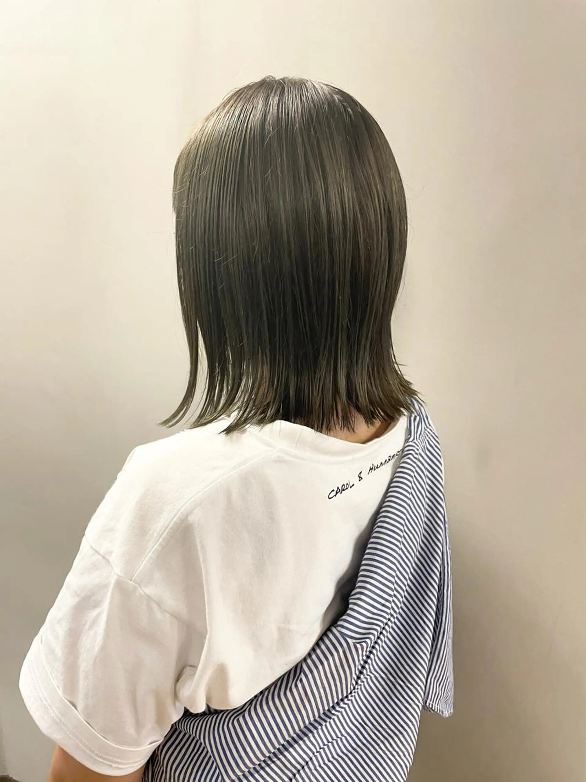 ミディアム カラー パーマ ヘアアレンジ メンズ キッズ ネイル マツエク・マツパ カット ヘアカラー トリートメント tatsumi/ボブ ウルフ/レイヤーのヘアスタイル