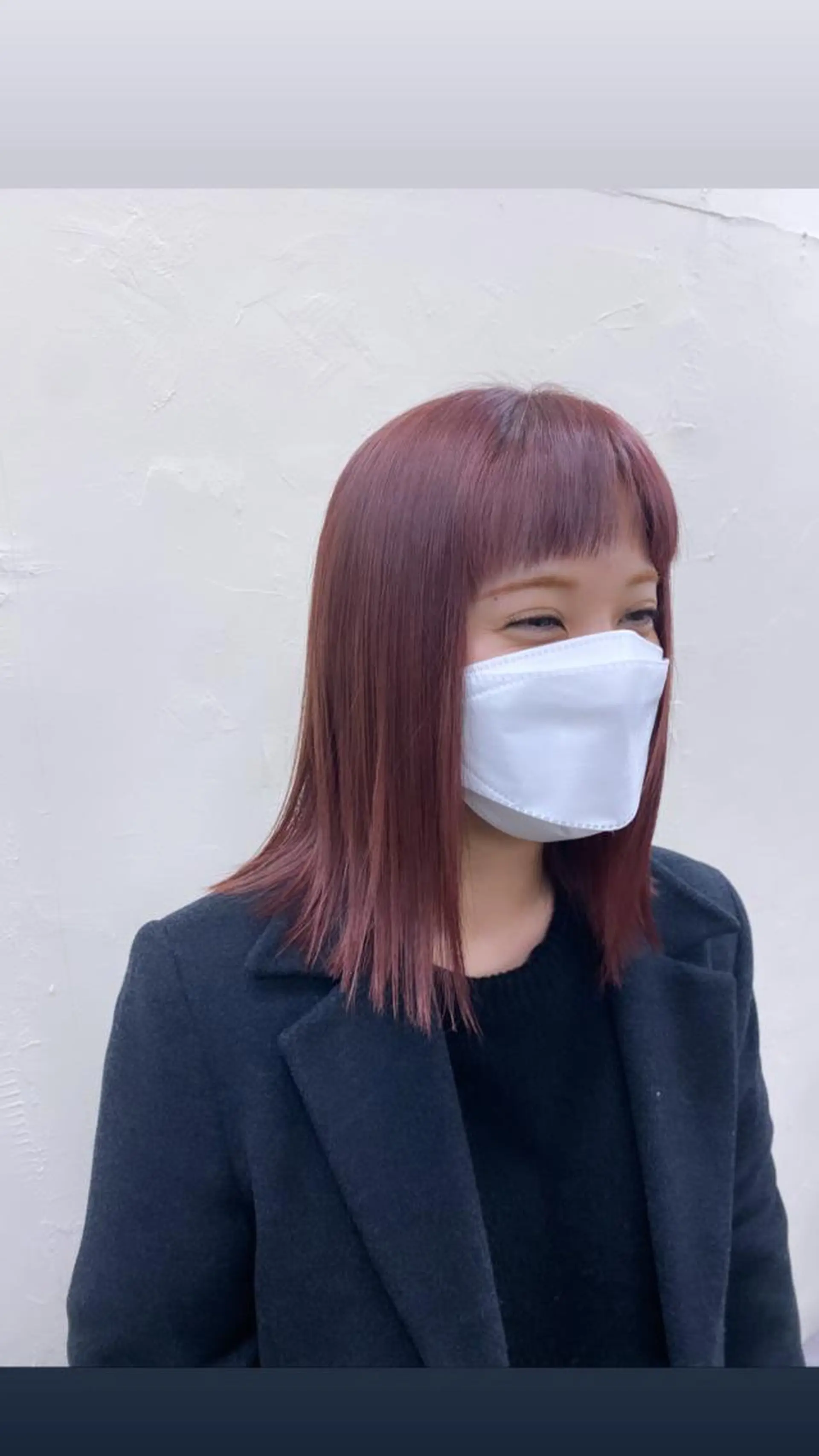 カラー 縮毛矯正モデル募集 RIKOのヘアスタイル