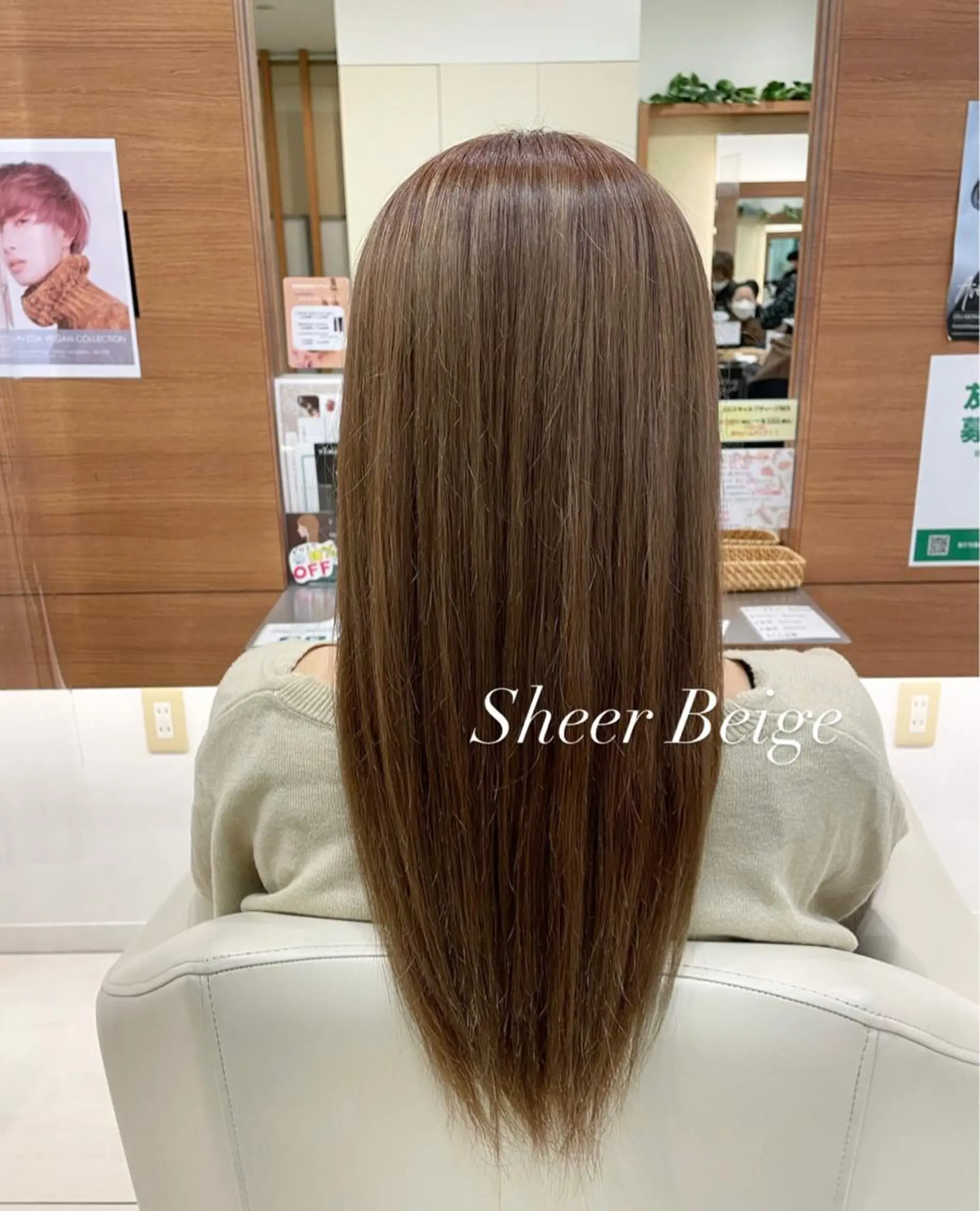 ロング カラー ブリーチ カット ヘアカラー たつみ ひかる🧸のヘアスタイル