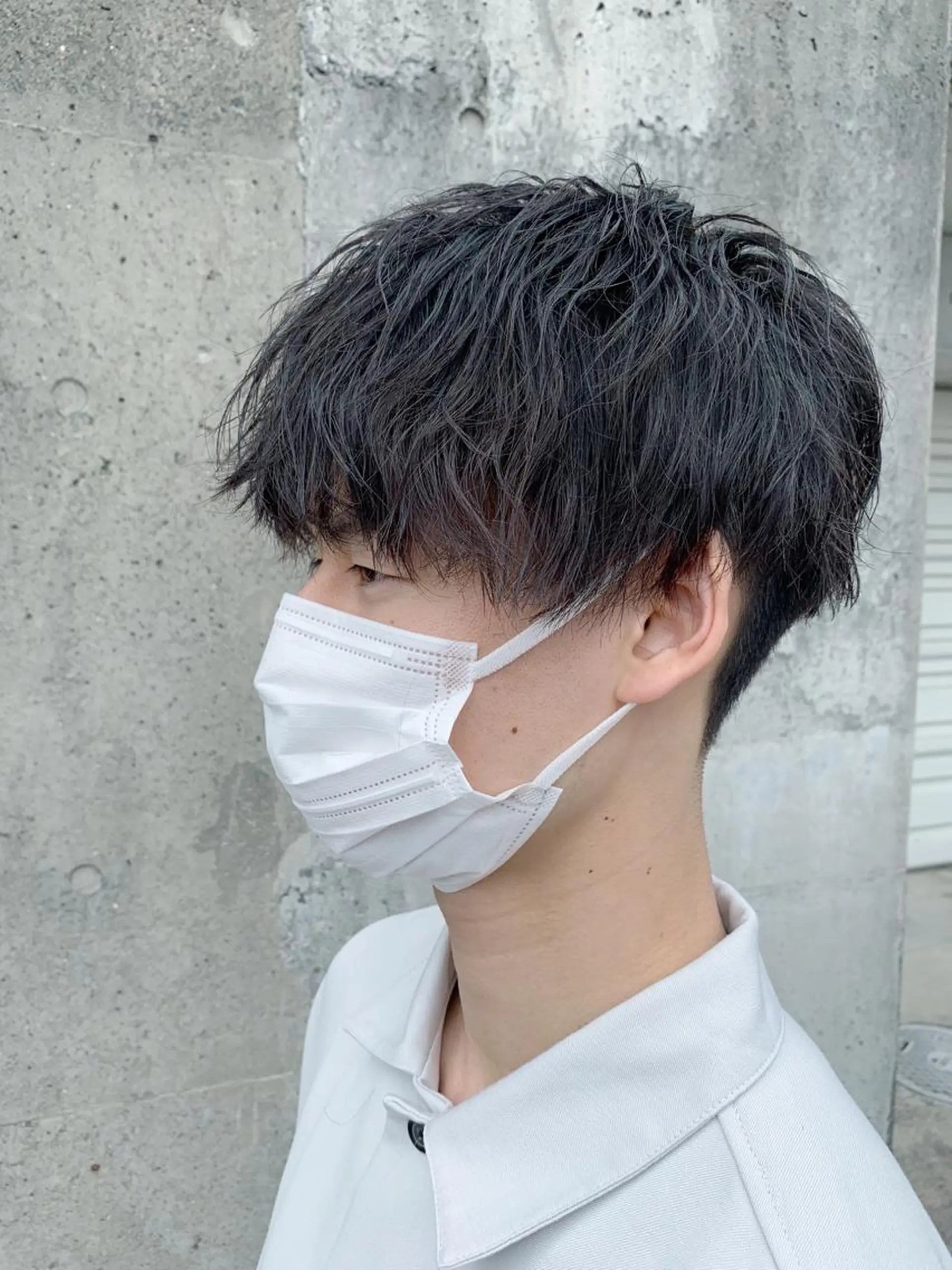 パーマ メンズ 山口大翔 メンズバレイヤージュのヘアスタイル