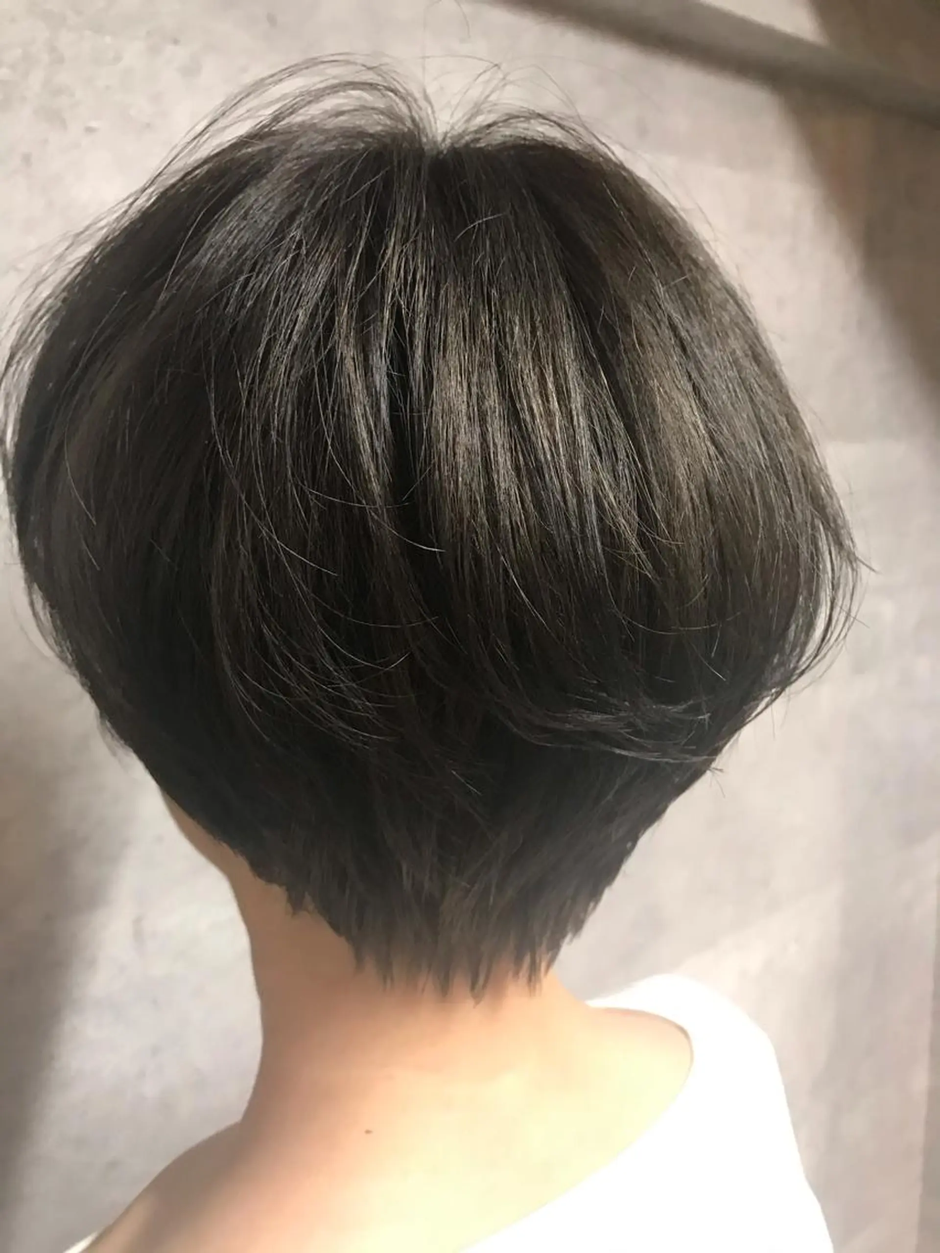 ショート カット ヘアカラー トリートメント 久保亮太 /大人ショートのヘアスタイル