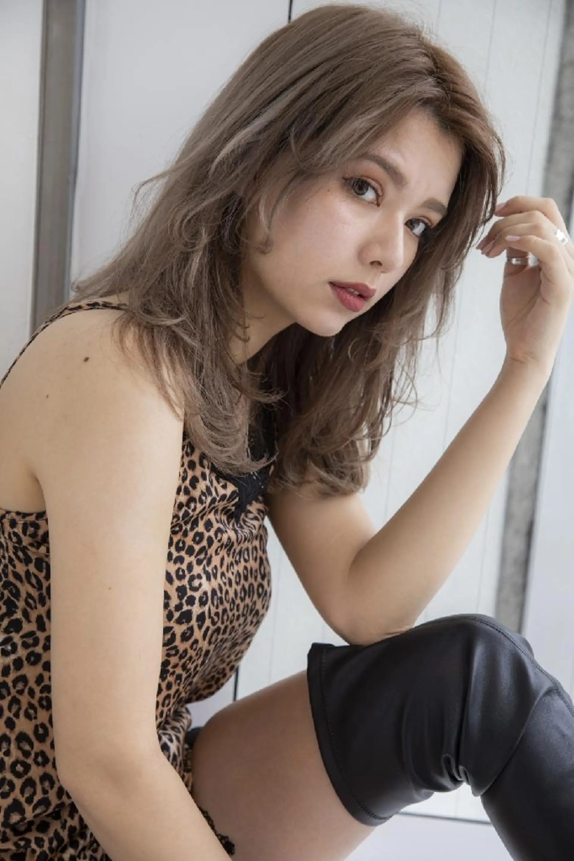 ロング カラー ヘアアレンジ アディクシーカラー アッシュ アッシュブラウン アッシュグレー アッシュグレージュ フルール所属・🌟透明感カラー 🌟SAITO🌟のヘアスタイル