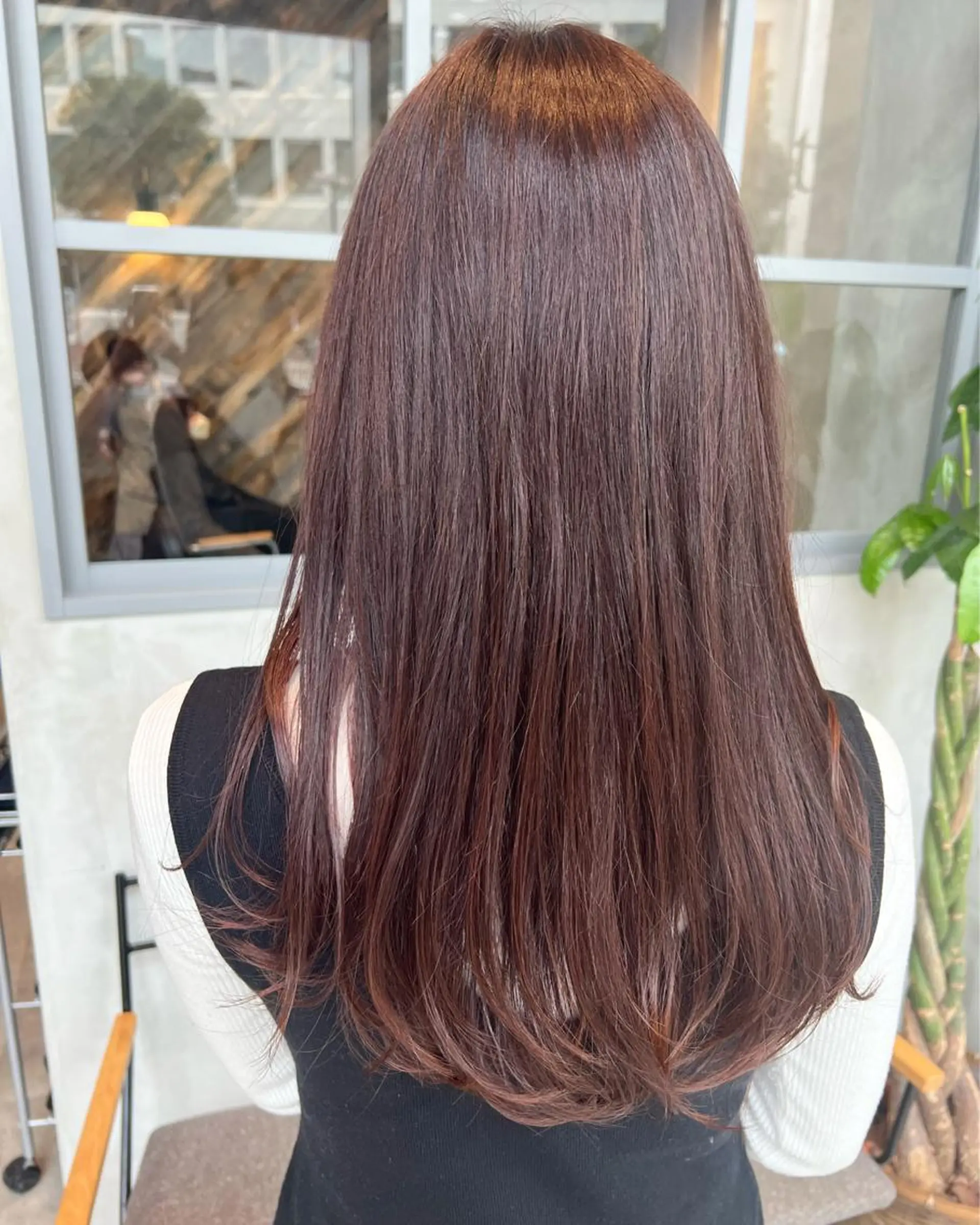 ロング カラー ブリーチ ブリーチなしカラー レイヤーカット カット ヘアカラー WishCuerpo 🫧YUUNA🫧のヘアスタイル
