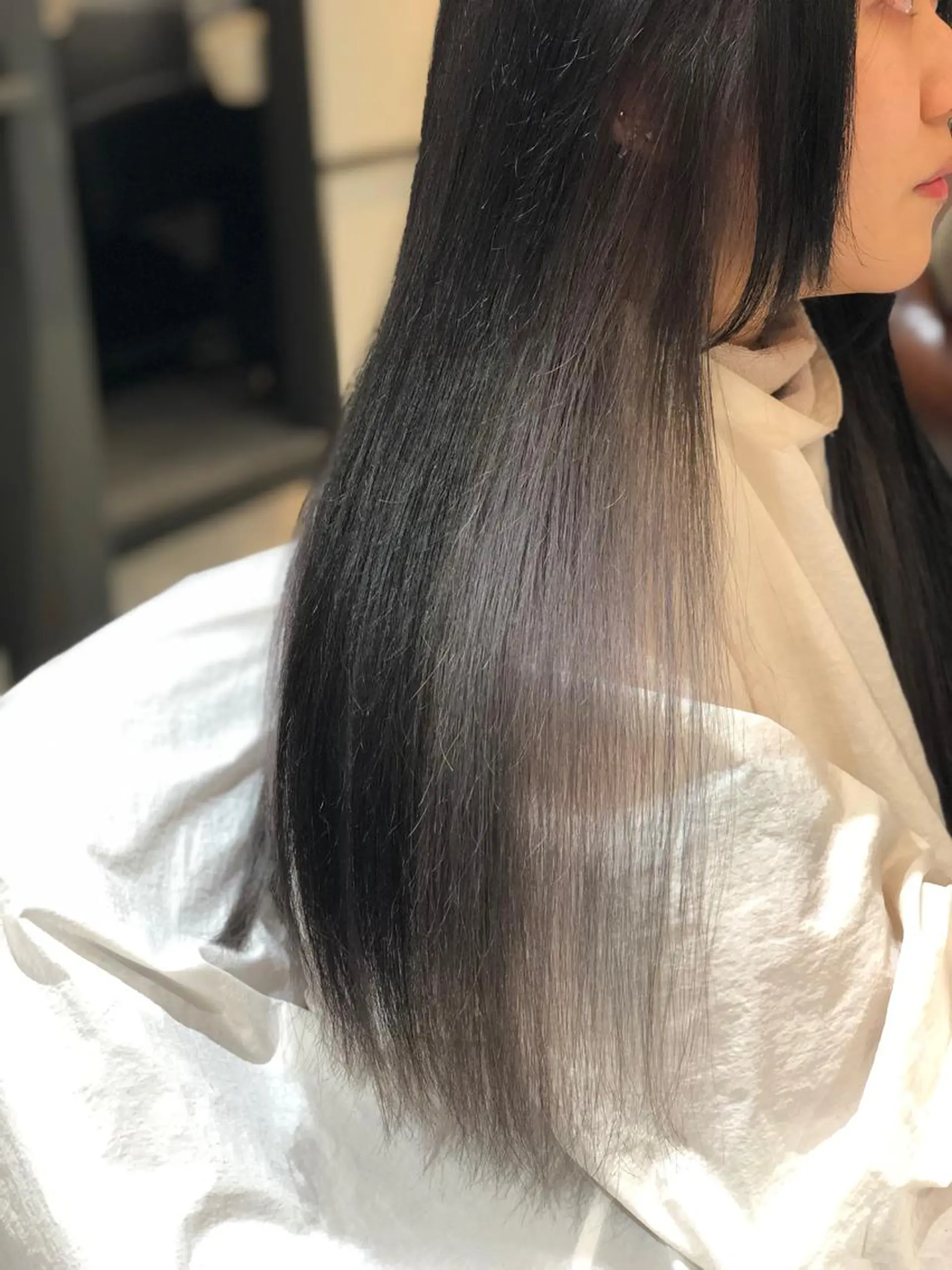 ロング カラー ネイビーカラー ヘアカラー トリートメント wavi hair所属・後藤 ユウキ/髪質改善🫧のヘアスタイル